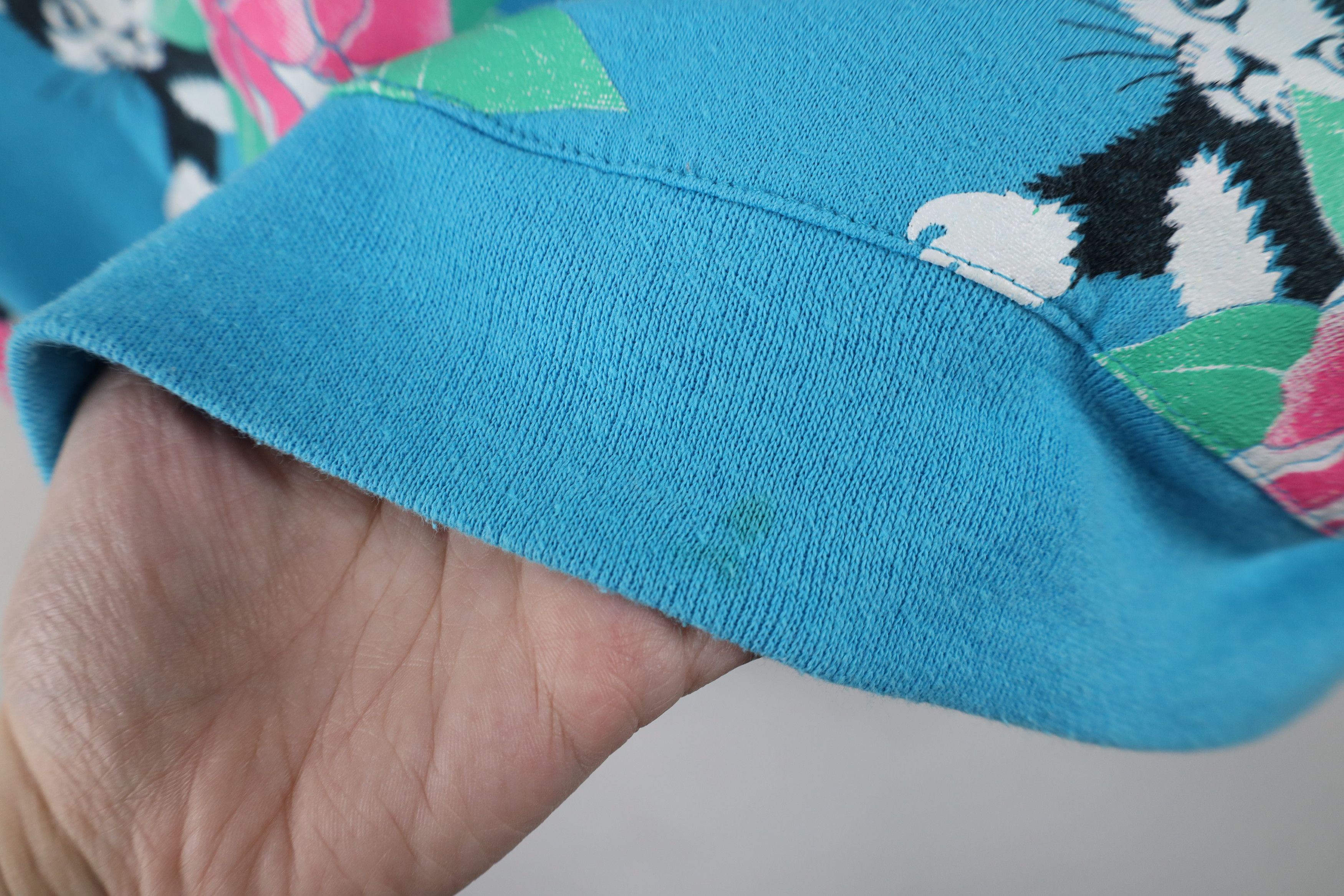 Vintage Vintage 90s Streetwear Kitten All Over Print Sweatshirt USA Size XL / US 12-14 / IT 48-50 - 6 Thumbnail
