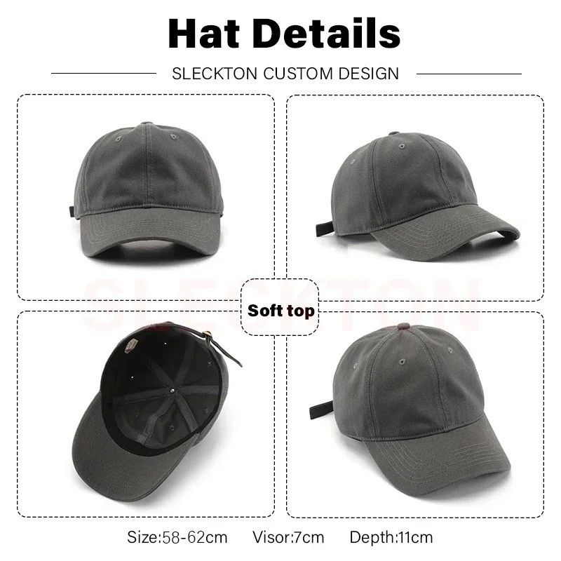 Other SLECKTON DIY Letter Embroidery Fashion Cap for Men & Women Size ONE SIZE - 2 Thumbnail