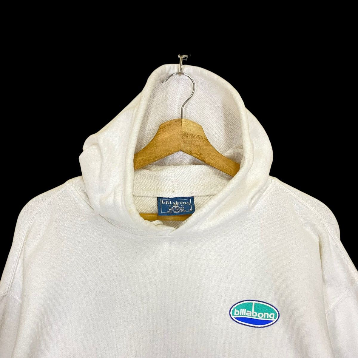 Billabong × Vintage Vintage 90s Billabong Big Logo Pullover Hoodie Size US M / EU 48-50 / 2 - 7 Thumbnail