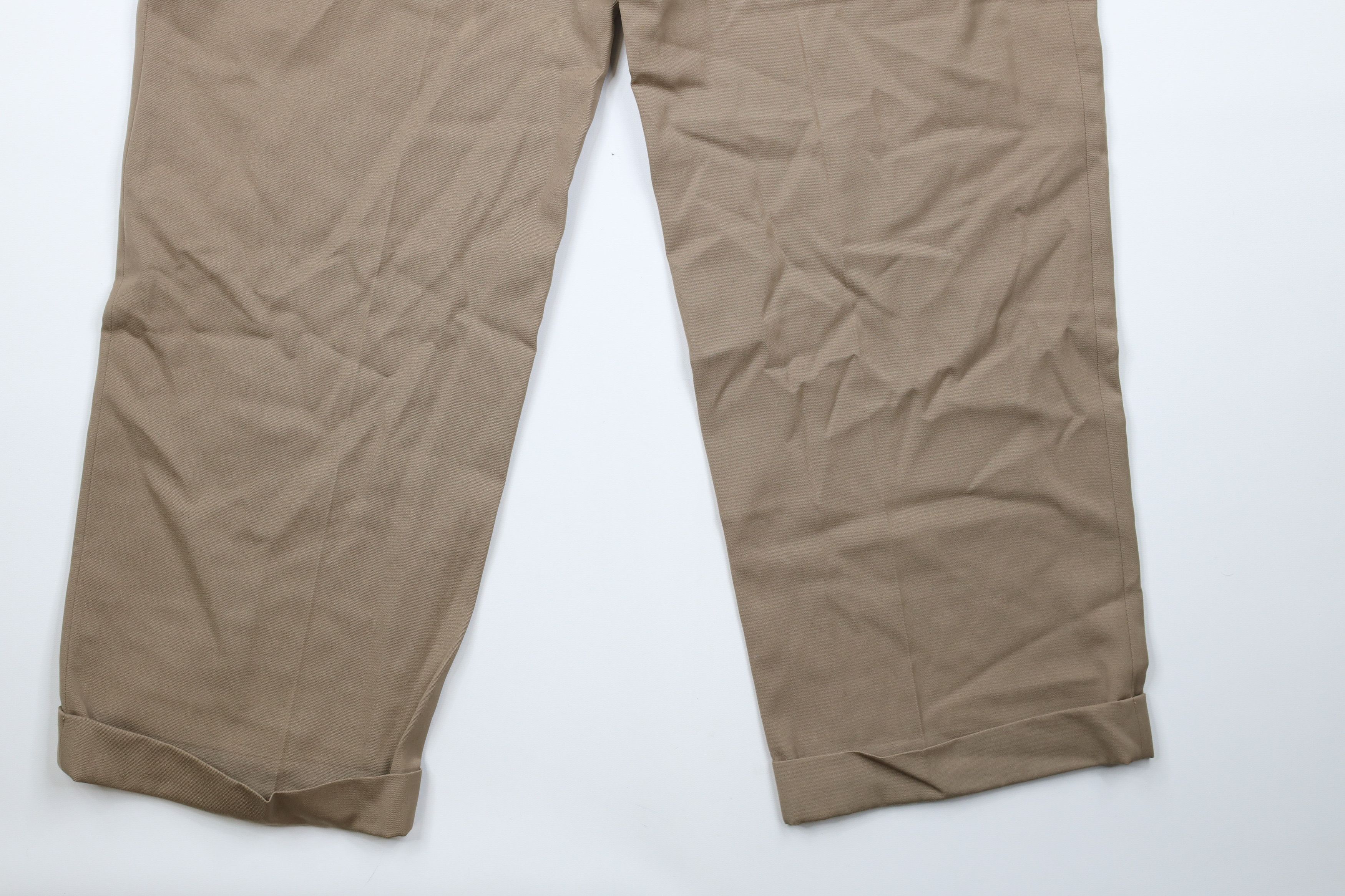 Ralph Lauren Vintage 70s Ralph Lauren Pleated Wide Leg Chino Pants USA Size US 32 / EU 48 - 14 Thumbnail