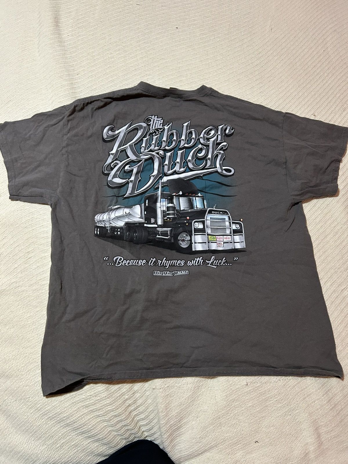 Band Tees × Vintage Trucker T shirt ‘The Rubber Duck’ Size US XL / EU 56 / 4 - 2 Thumbnail