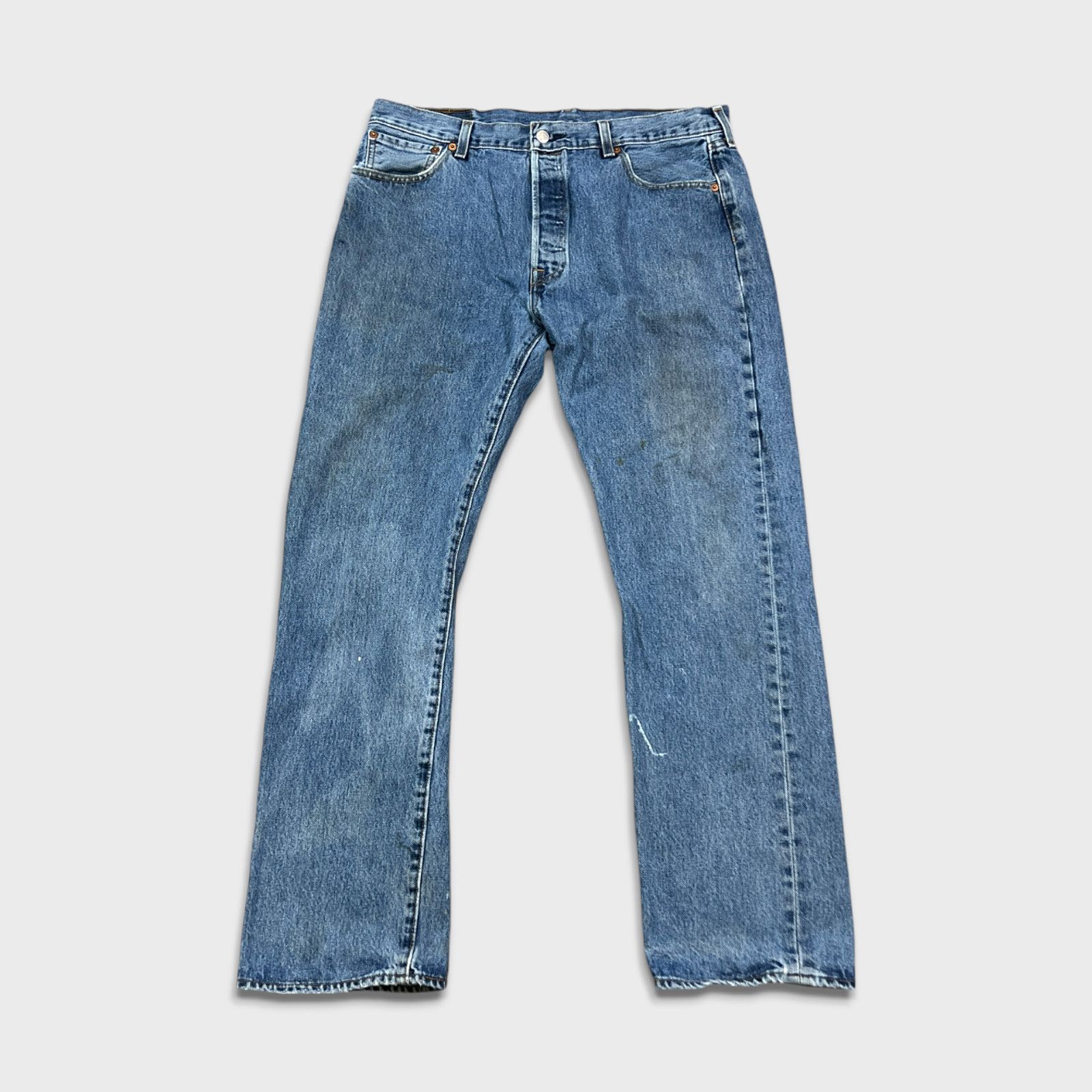 Levi's × Vintage Levi's 501 Jeans 36x32 Original Fit Straight Denim Pants Size US 36 / EU 52 - 1 Thumbnail