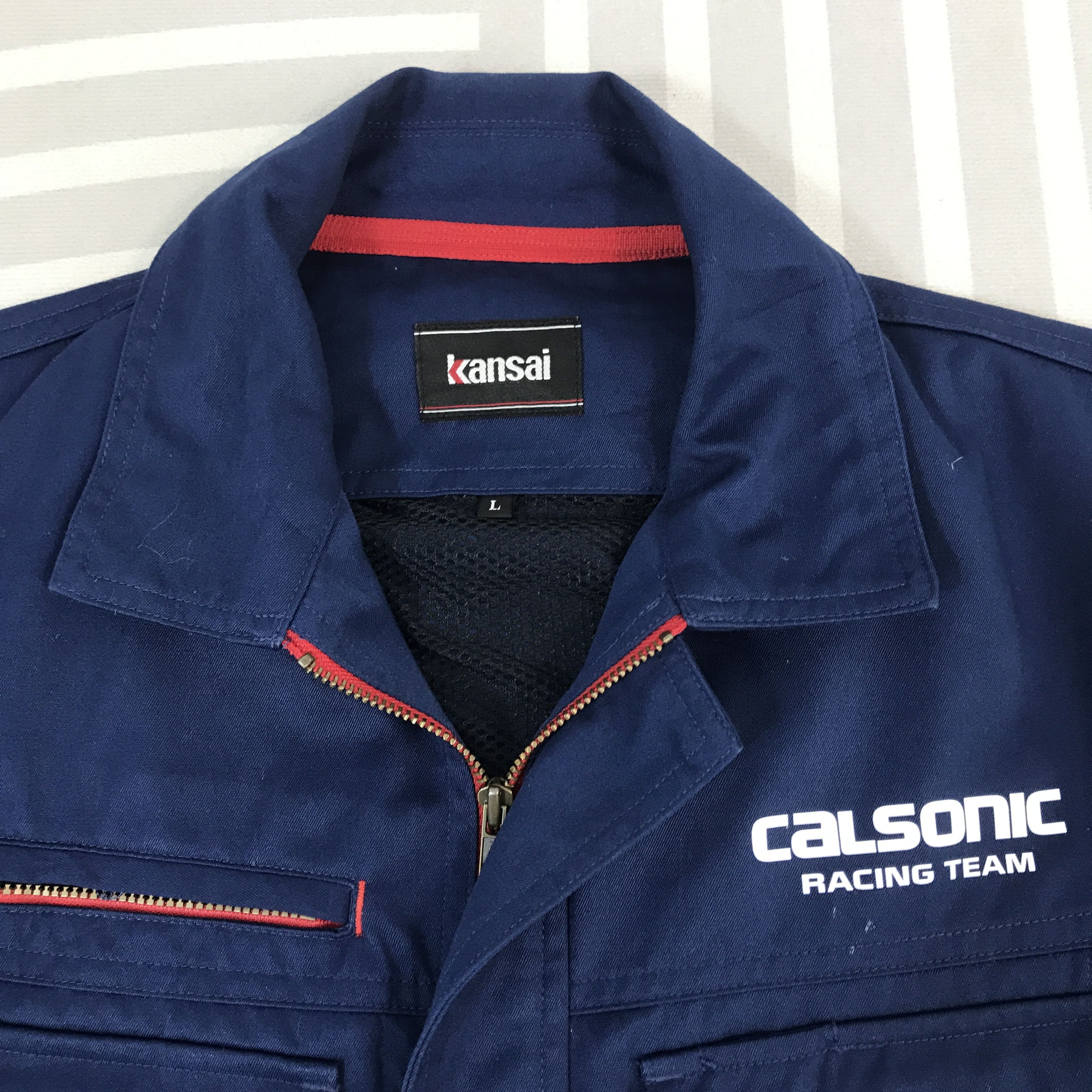 Japanese Brand × Kansai Yamamoto kansai x Calsonic Racing nissan motorsport custom Jacket Size US L / EU 52-54 / 3 - 8 Thumbnail