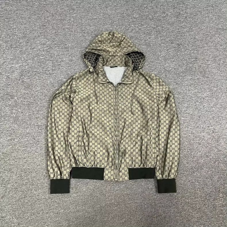 Gucci Gucci Double G full print old flower zipper jacket 2504-Nex Size US M / EU 48-50 / 2 - 1 Thumbnail