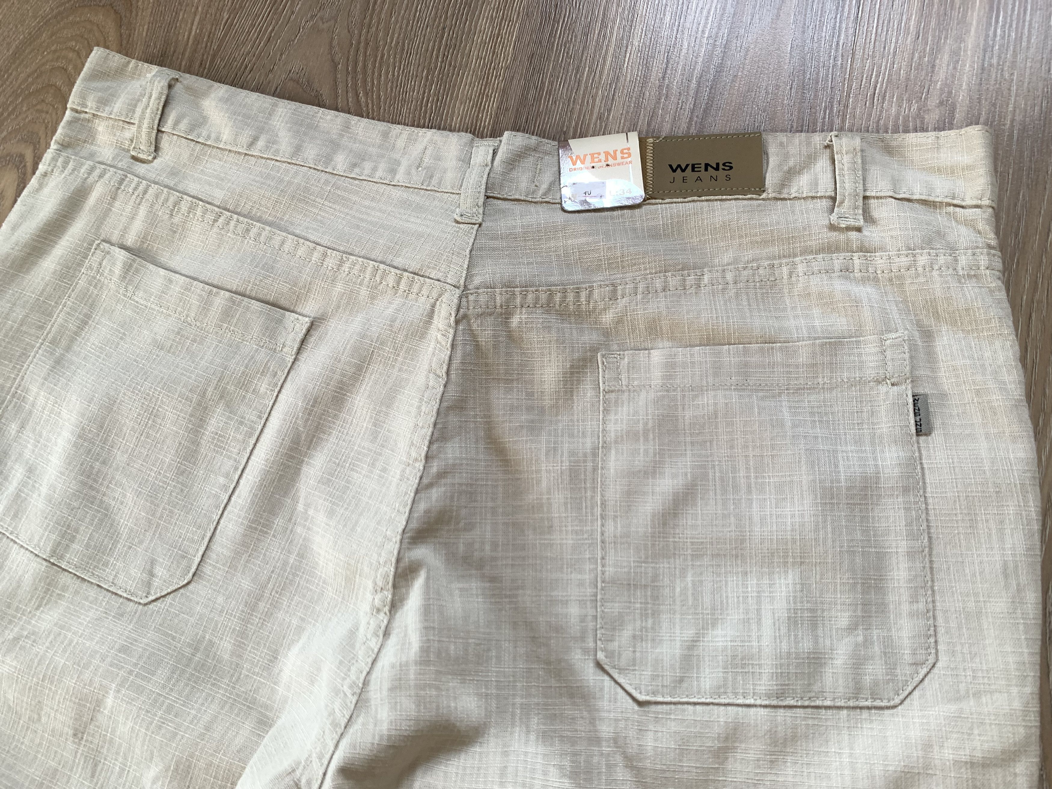Designer Wens New Linen Casual Pants Trousers Size US 40 / EU 56 - 6 Thumbnail