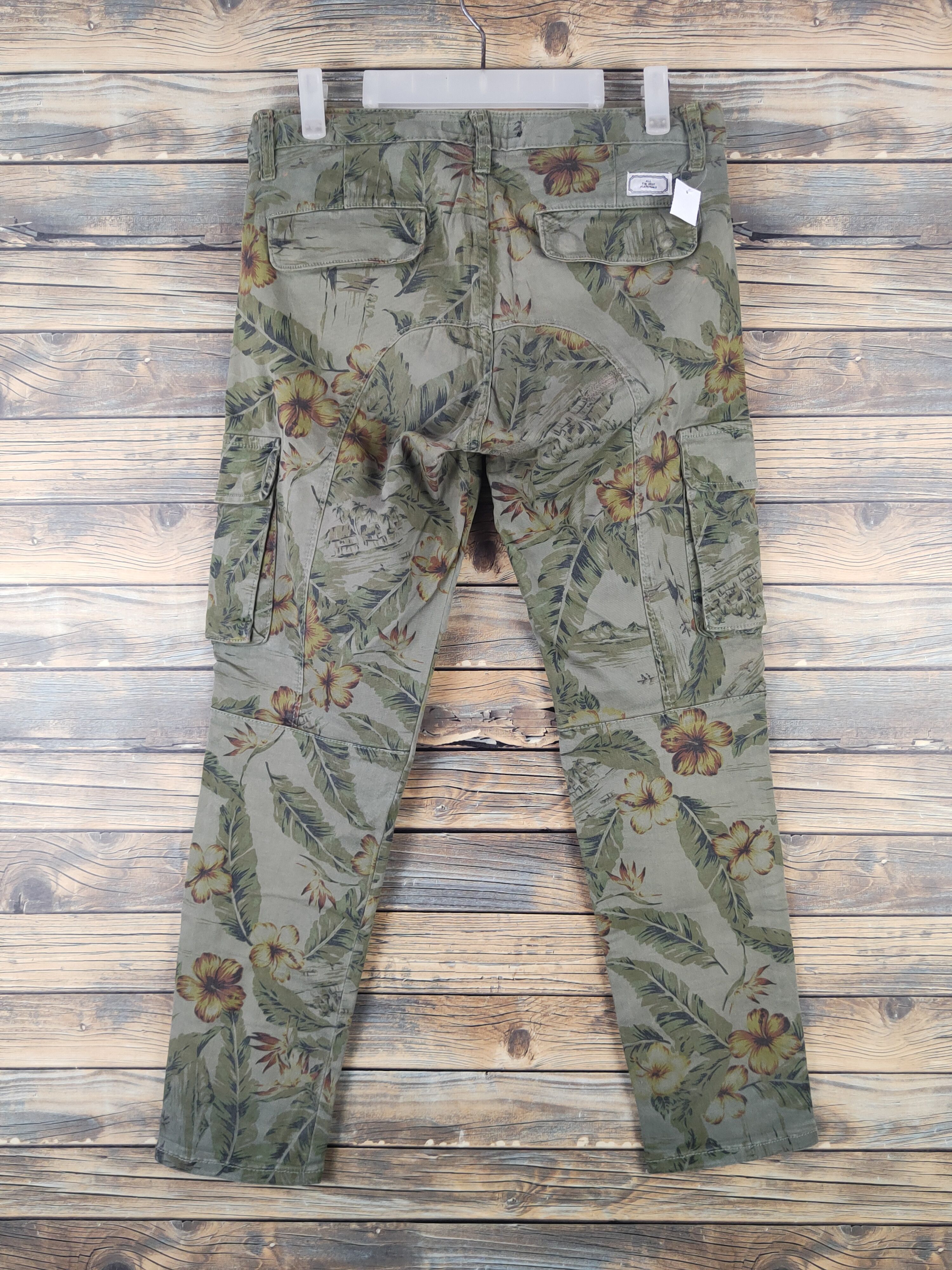 Japanese Brand DLL For One Olive Multipocket Tactical Cargo Pants #1498 Size 30" / US 8 / IT 44 - 7 Thumbnail
