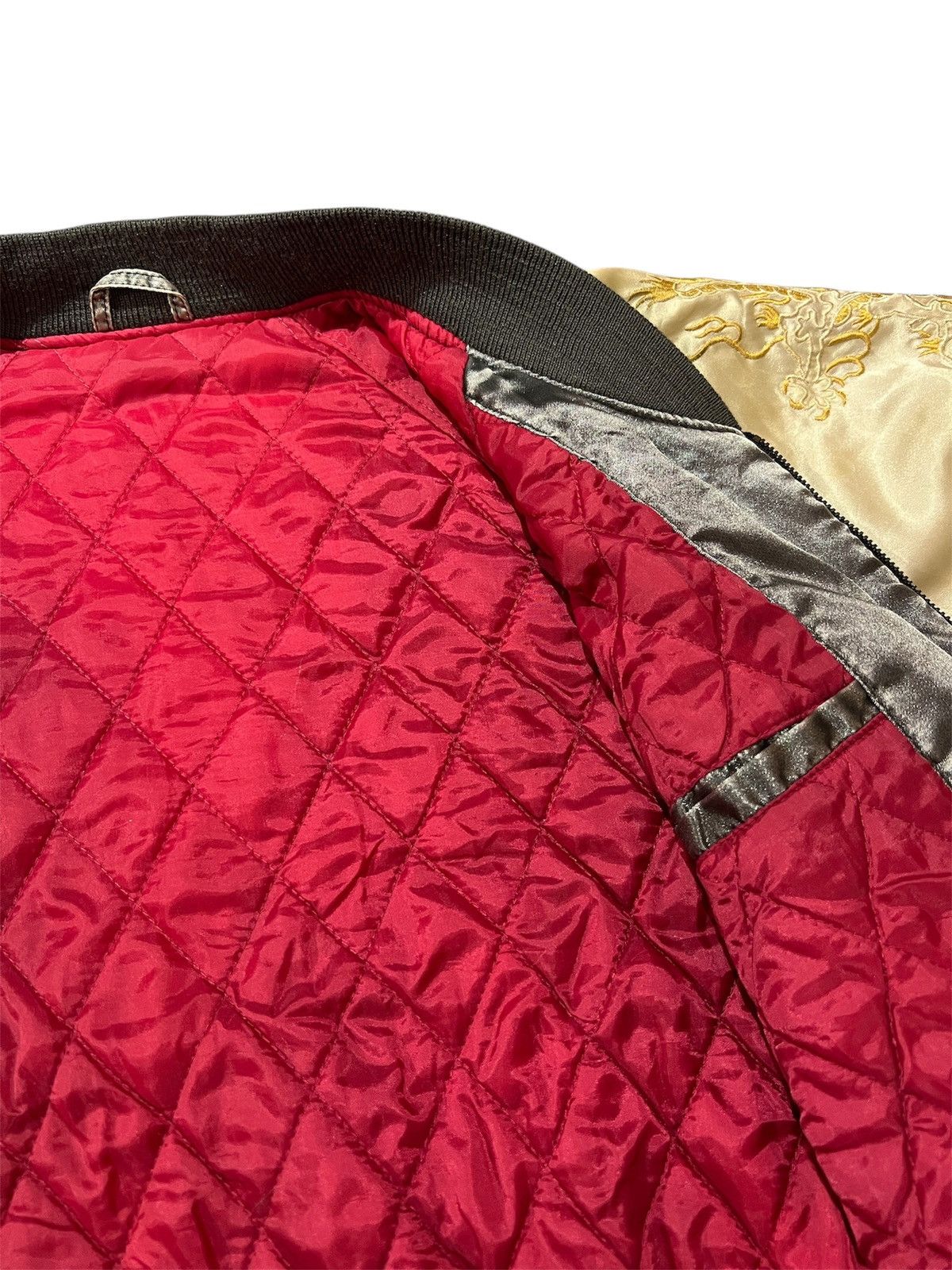 Japanese Brand × Vintage Vintage 1990s Unbrand Sukajan Souvenir Jackets Dragon Size US M / EU 48-50 / 2 - 5 Thumbnail