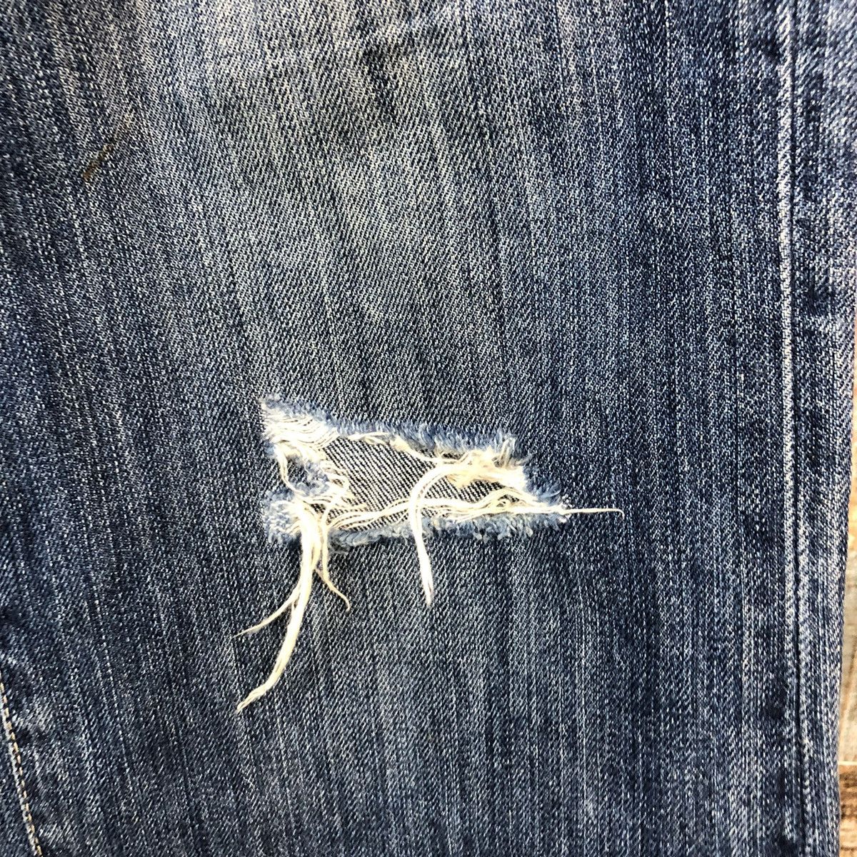 Seven 7 DL Seven 7 Blue Distressed Denim Pants #C204 Size US 32 / EU 48 - 10 Thumbnail