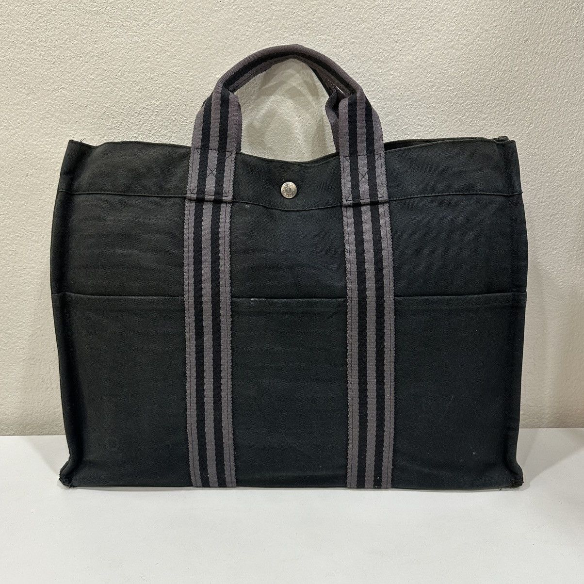 Hermes ‼️LASTDROP‼️ HEMRES FOURRE TOUT MM CANVAS HAND TOTE BAG Size ONE SIZE - 3 Thumbnail