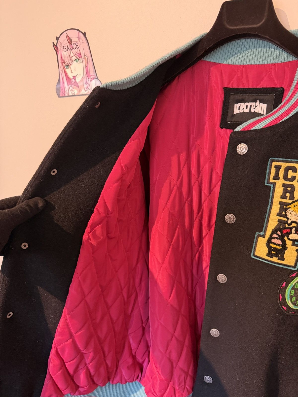 Icecream Icecream Tiger Varsity Letterman Jacket Size US XXL / EU 58 / 5 - 11 Thumbnail