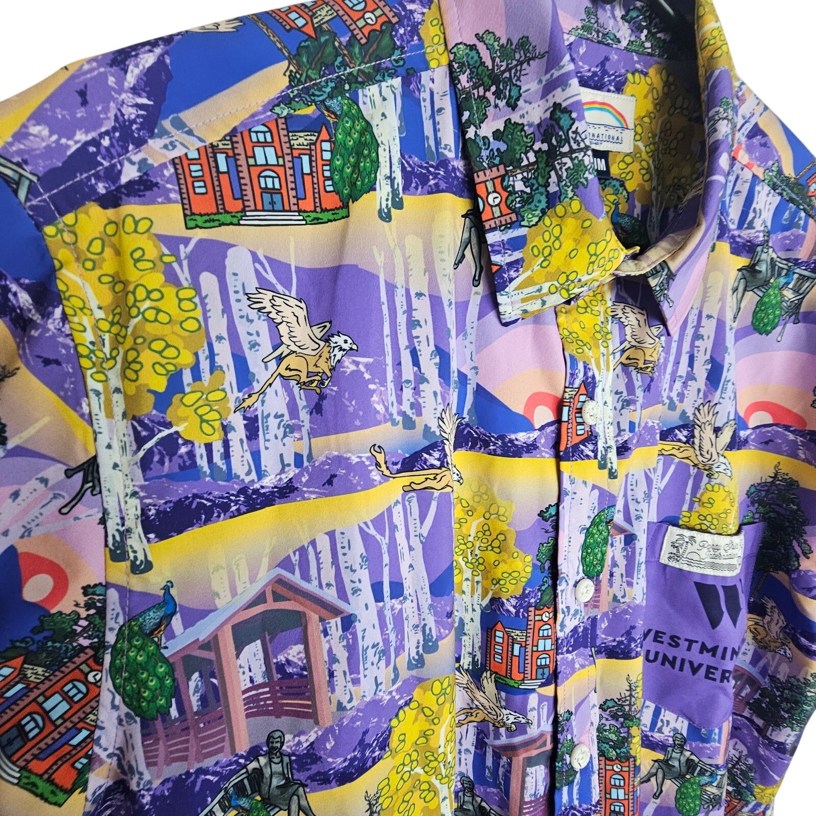 Paige PSI International Mens Shirt Size M Westminster University Size US M / EU 48-50 / 2 - 5 Thumbnail