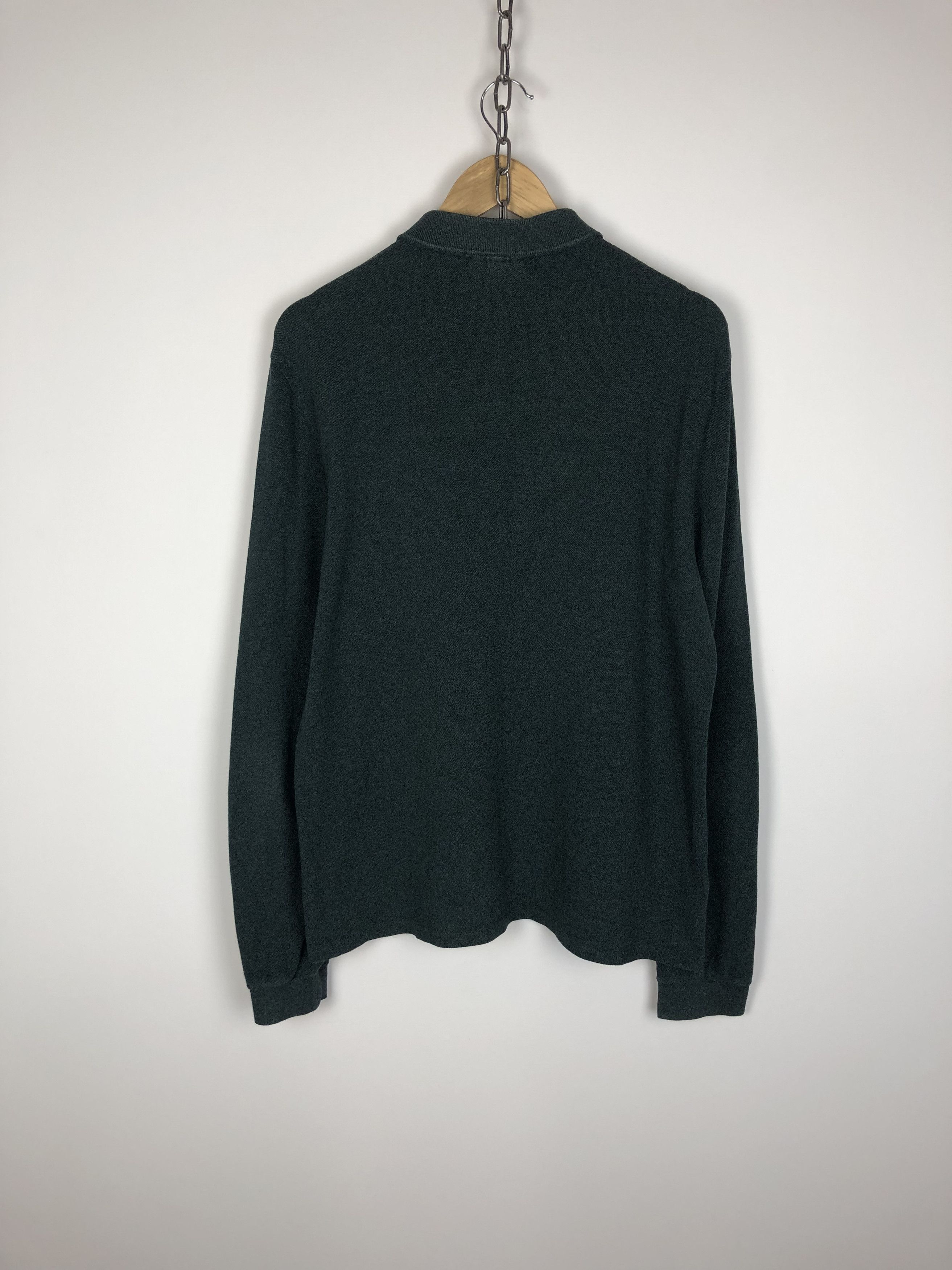 Lacoste Lacoste Long Sleeve Pullover Green Small Logo size L Size US L / EU 52-54 / 3 - 7 Thumbnail