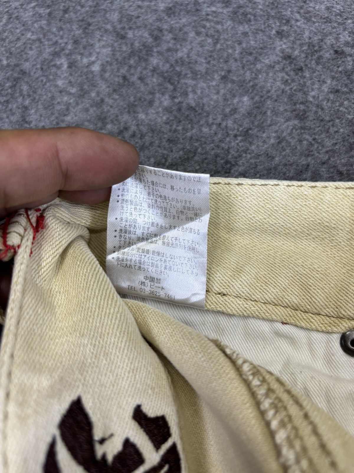 Gotcha 💥Vintage💥 Surf Style Gotcha Stretchable Cargo Pant F697 Size US 31 - 20 Thumbnail
