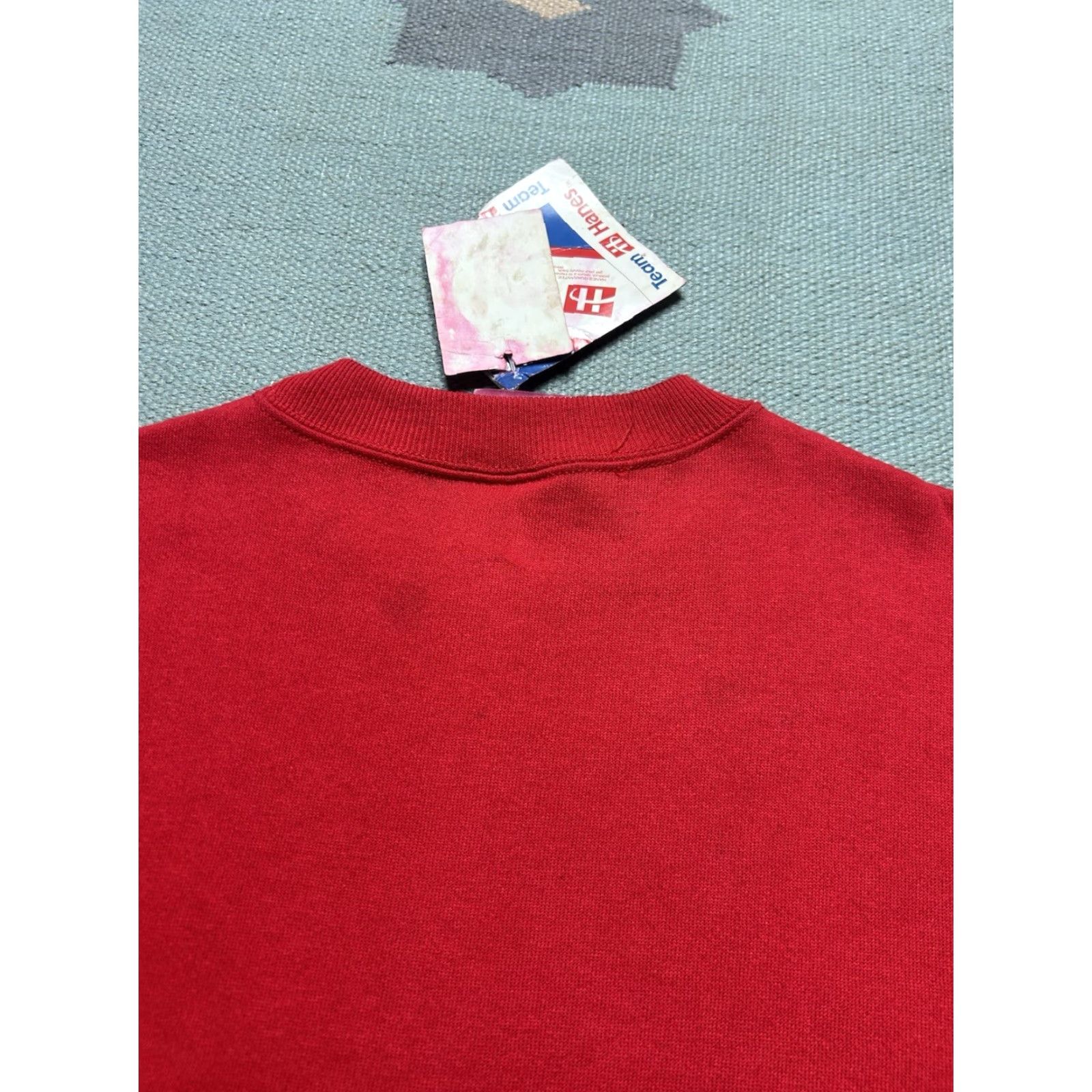 Hanes VINTAGE 90s Chicago Bulls Sweat Suit Sweatshirt Sweatpants NWT Medium Hanes Mens Red Size US M / EU 48-50 / 2 - 6 Thumbnail