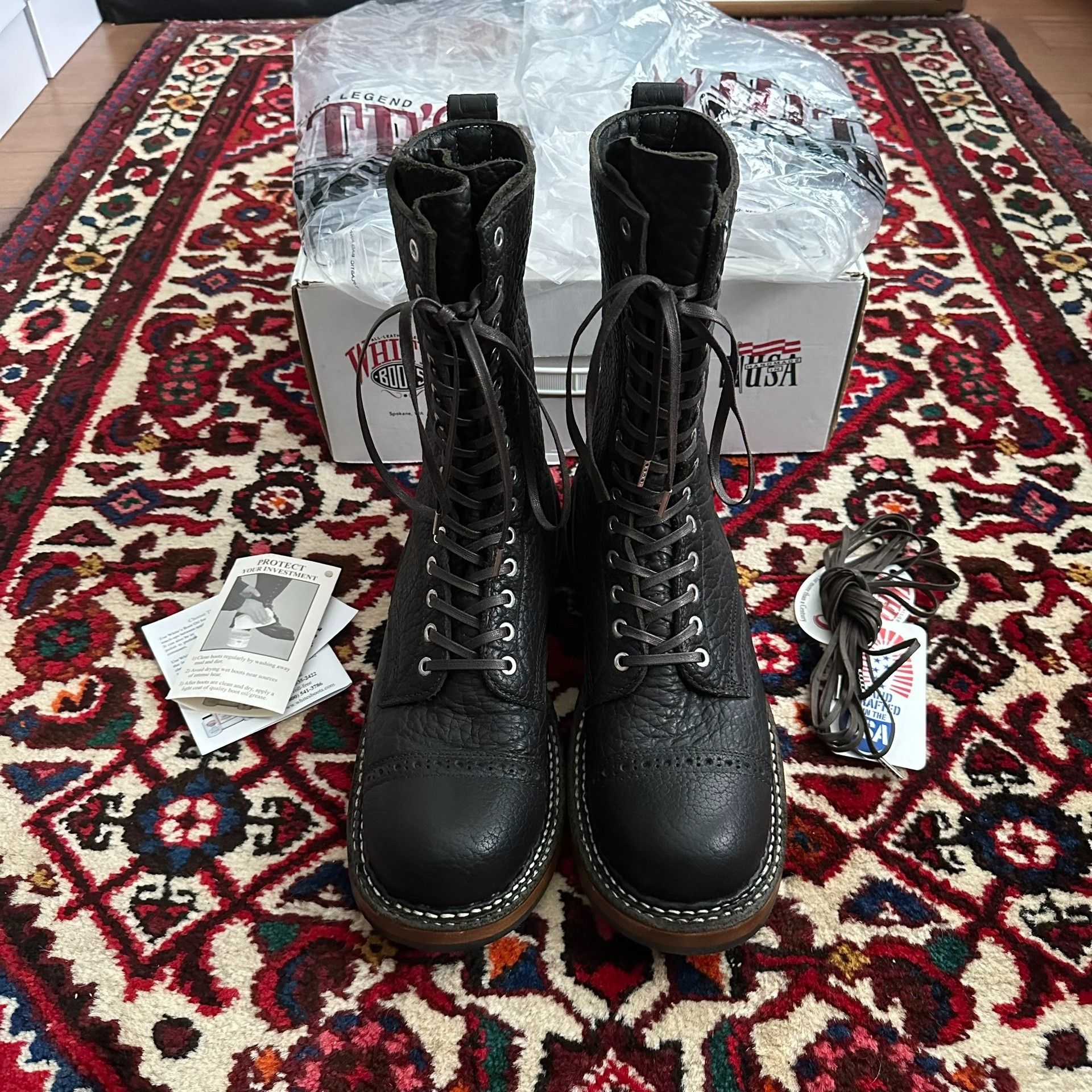 White's Boots Whites Smoke Jumper Boots Size US 8.5 / EU 41-42 - 2 Thumbnail