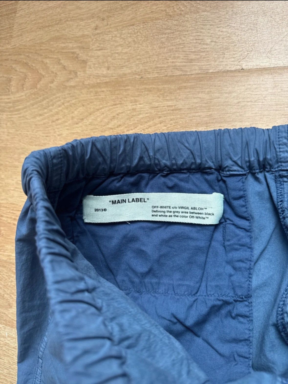 Off-White Off-White Parachute Cargo Pants SS20 Virgil Blue Size US 32 / EU 48 - 6 Thumbnail