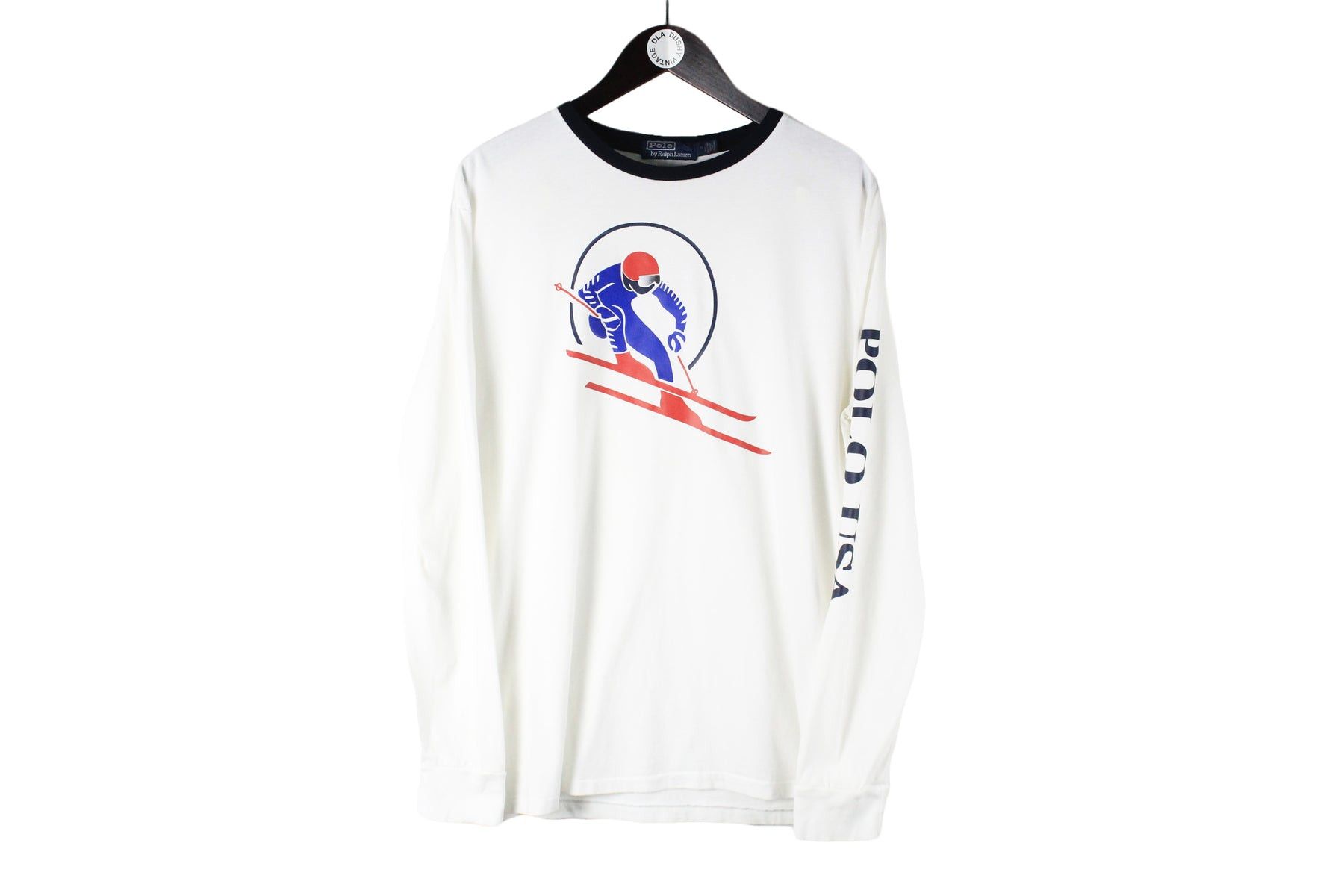 Polo Ralph Lauren × Vintage Polo USA by Ralph Lauren Sweatshirt Medium Size US M / EU 48-50 / 2 - 1 Thumbnail