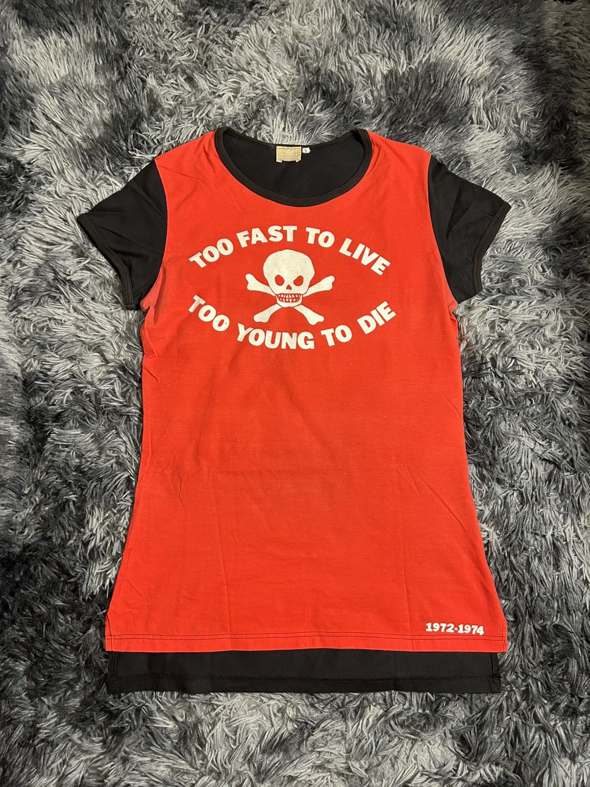 Vivienne Westwood 1993 Runway Vivienne Westwood ‘Too Fast To Live Tee Size US S / EU 44-46 / 1 - 1 Thumbnail