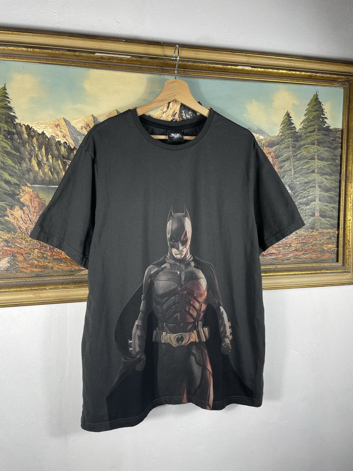 DC Comics × Vintage Vintage 2013 DC Comics Batman Dark Knight Tee Shirt Size US L / EU 52-54 / 3 - 3 Thumbnail