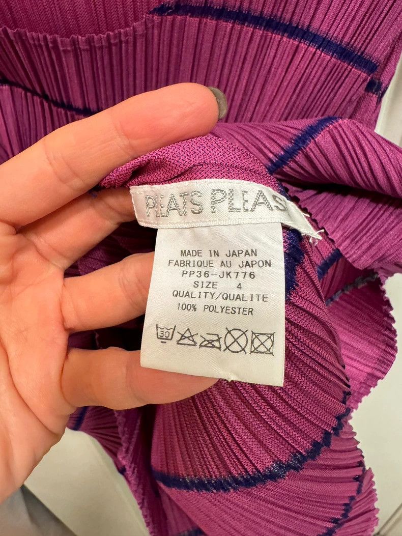 Issey Miyake Issey Miyake size:4 Pink pleated vest Size XS / US 0-2 / IT 36-38 - 5 Thumbnail