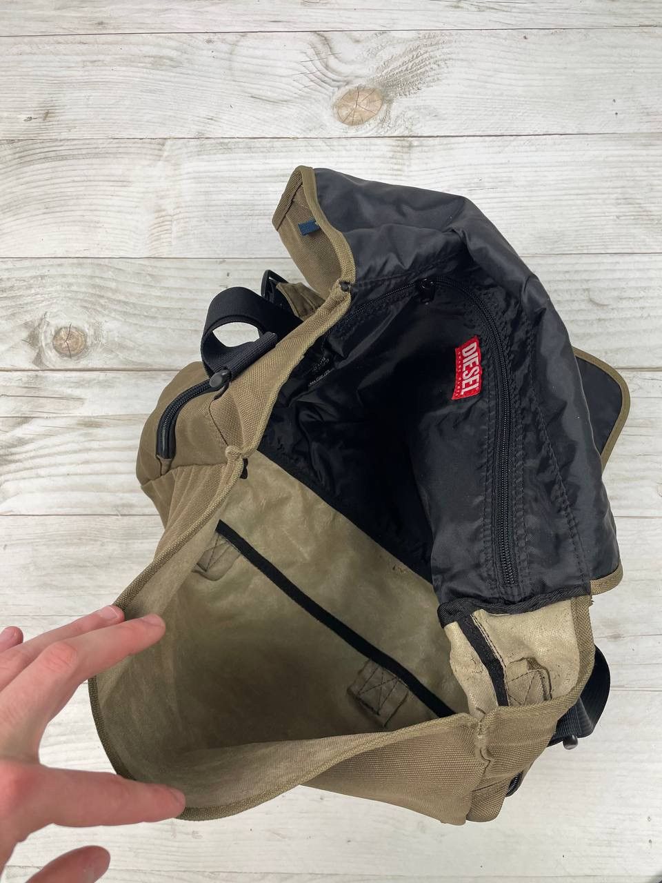 Diesel Vintage Diesel Shoulders Bag Backpack 90s Size ONE SIZE - 12 Thumbnail