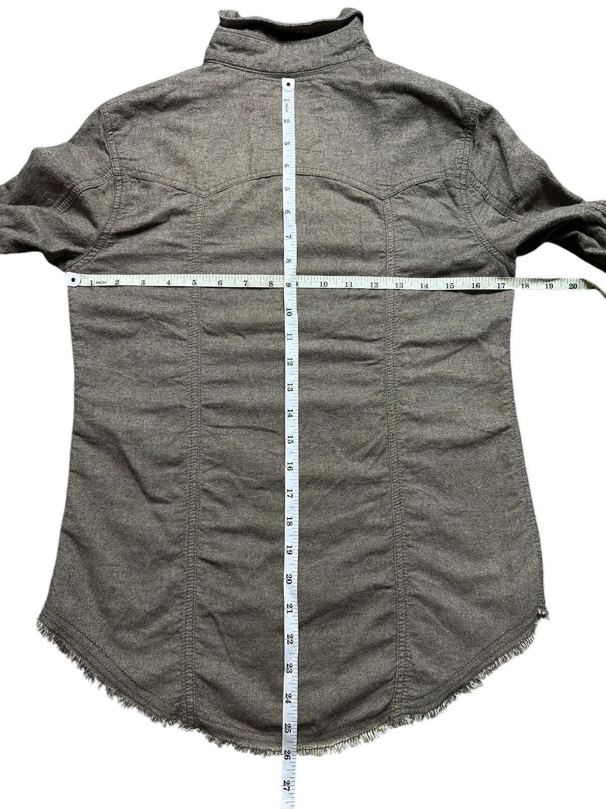 GOA GOA DISTRESSED BUTTON WESTERN SHIRT IFSIX LGB STYLE Size US M / EU 48-50 / 2 - 8 Thumbnail