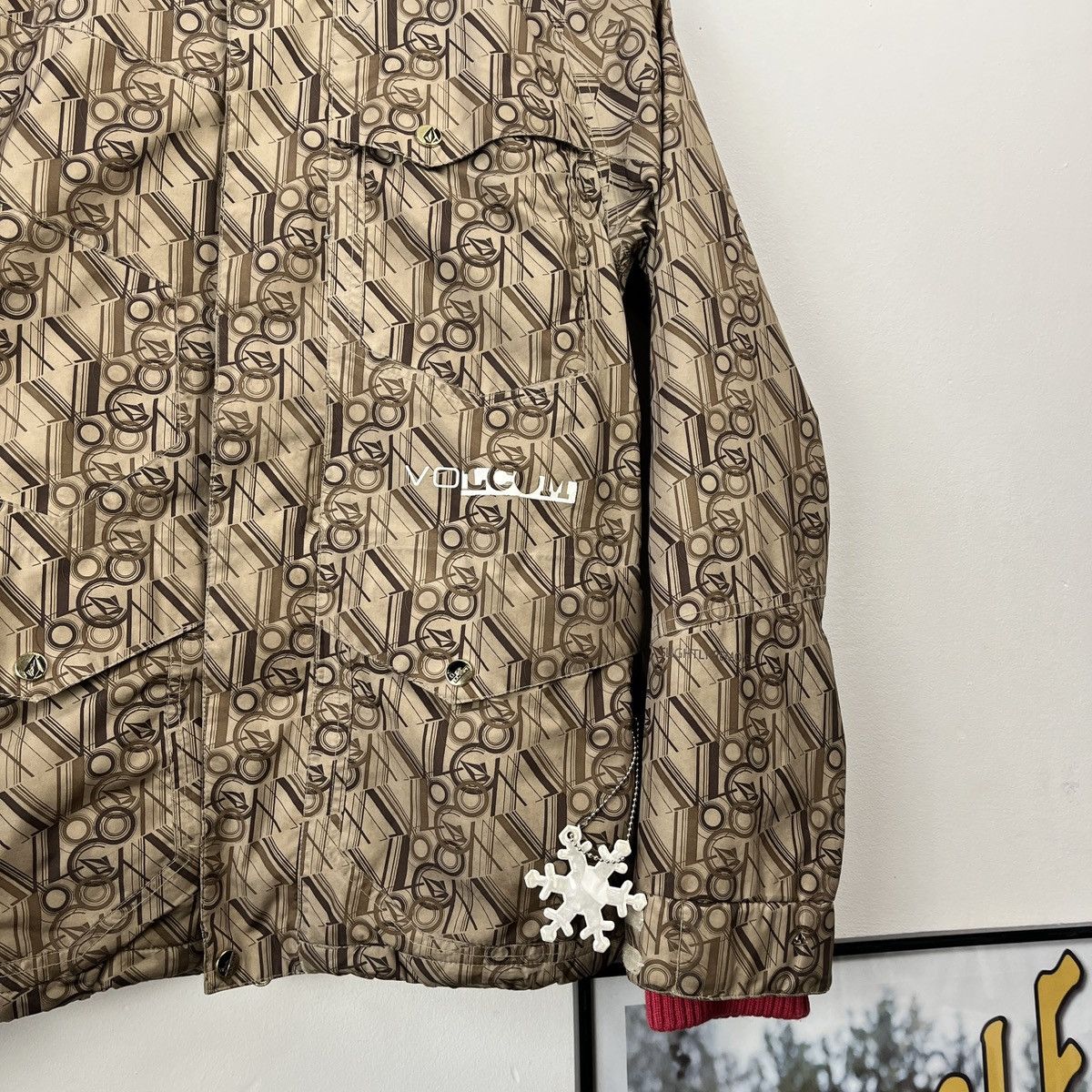 Volcom Vintage Ski Jacket Volcom Gore-Tex 3 in 1 Snowboard hiking Size US S / EU 44-46 / 1 - 4 Thumbnail