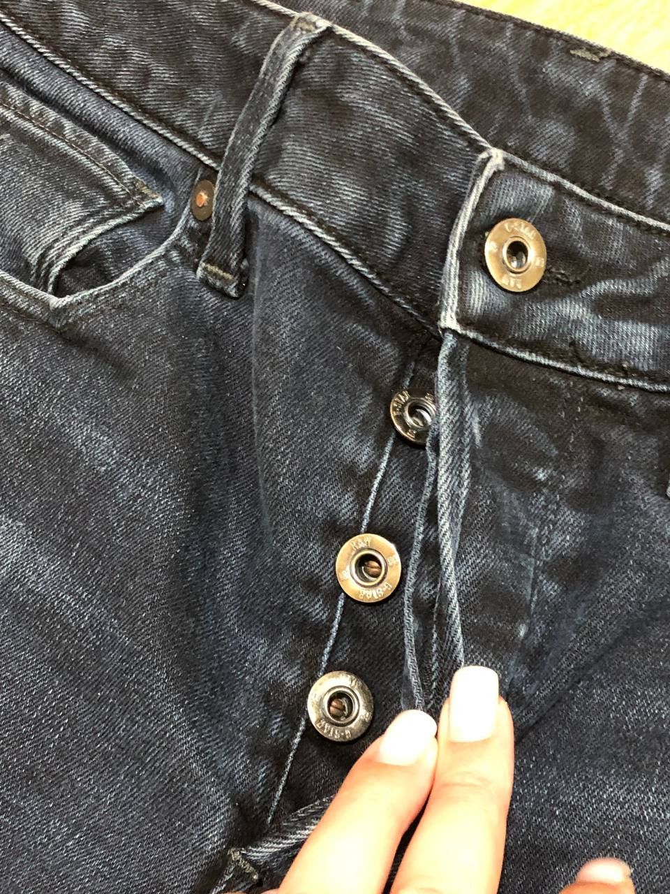 G-Star Vintage G-Star Raw 3301 Slim Denim Jeans Size US 32 / EU 48 - 5 Thumbnail