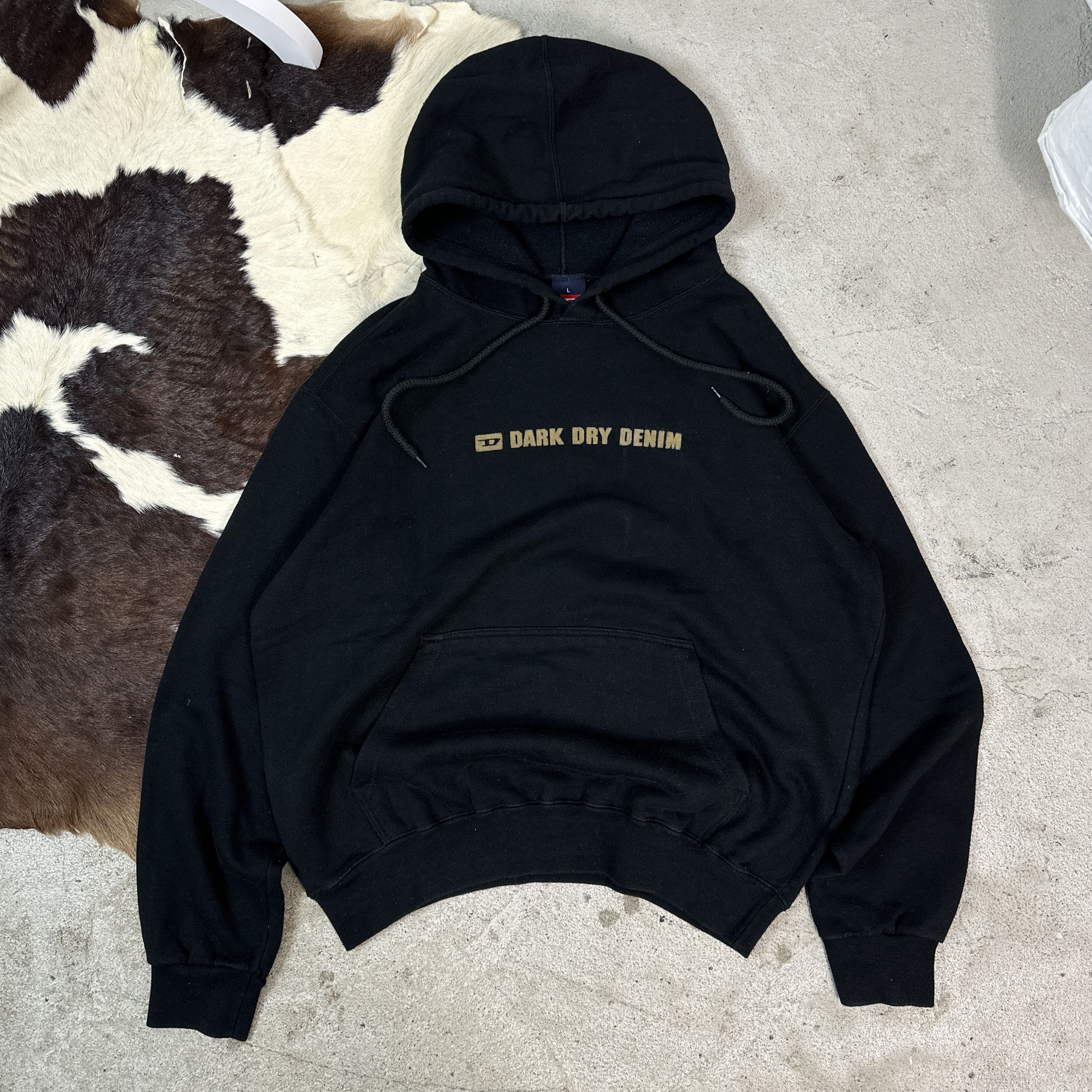 Diesel × Vintage Vintage Diesel 90s Avant-Garde sweatshirt Size US L / EU 52-54 / 3 - 2 Thumbnail