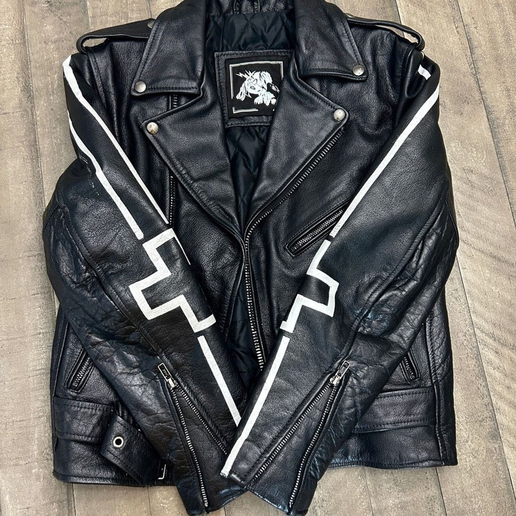 +Fresh.I.Am+ +FRESH.i.AM+ Genuine Buffalo Leather Jacket Womens Size S Size S / US 4 / IT 40 - 2 Thumbnail