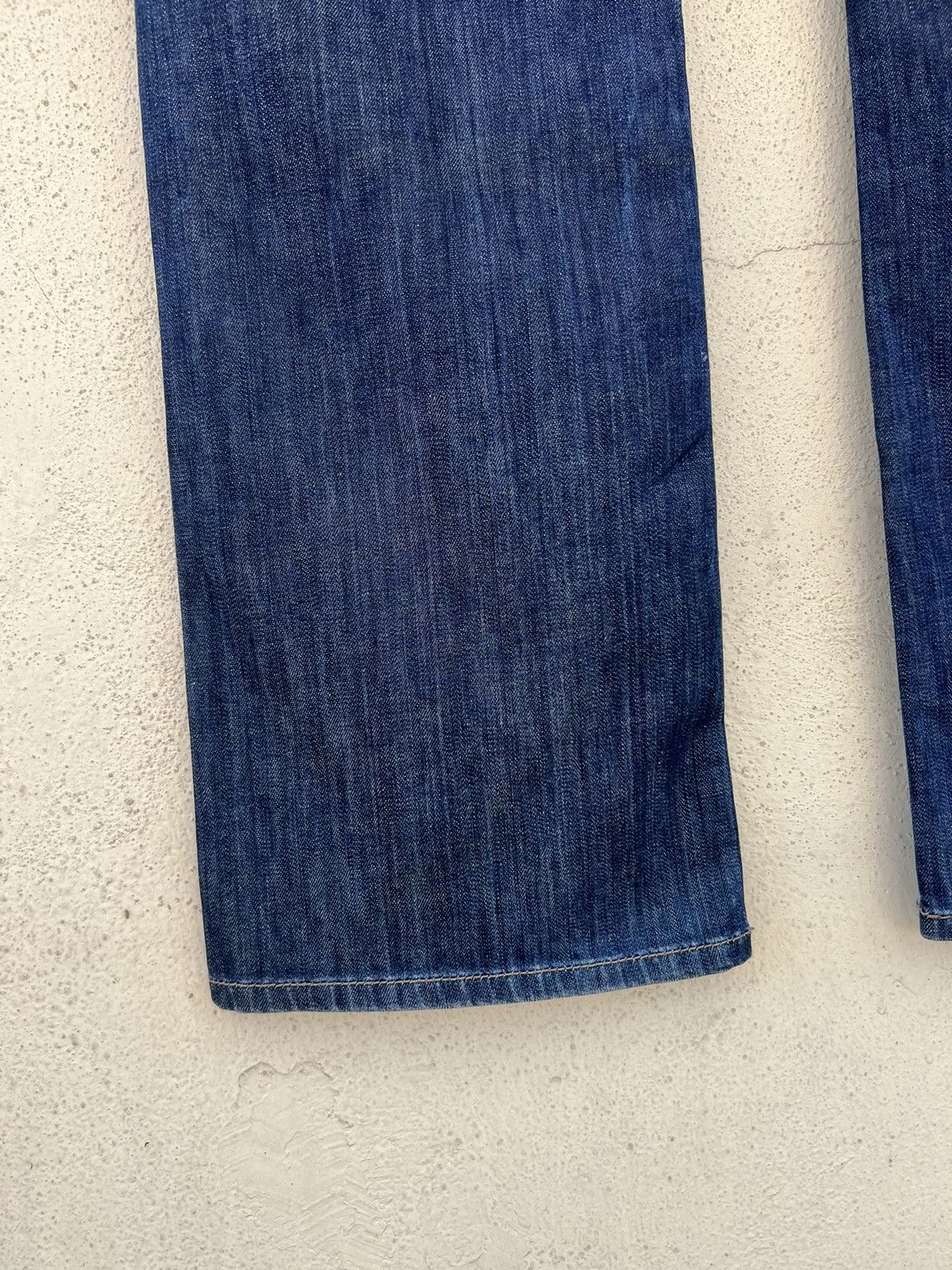 Jimmy Taverniti Vintage Taverniti So Jeans James 19 Fade Blue Denim Flare Size US 36 / EU 52 - 16 Thumbnail