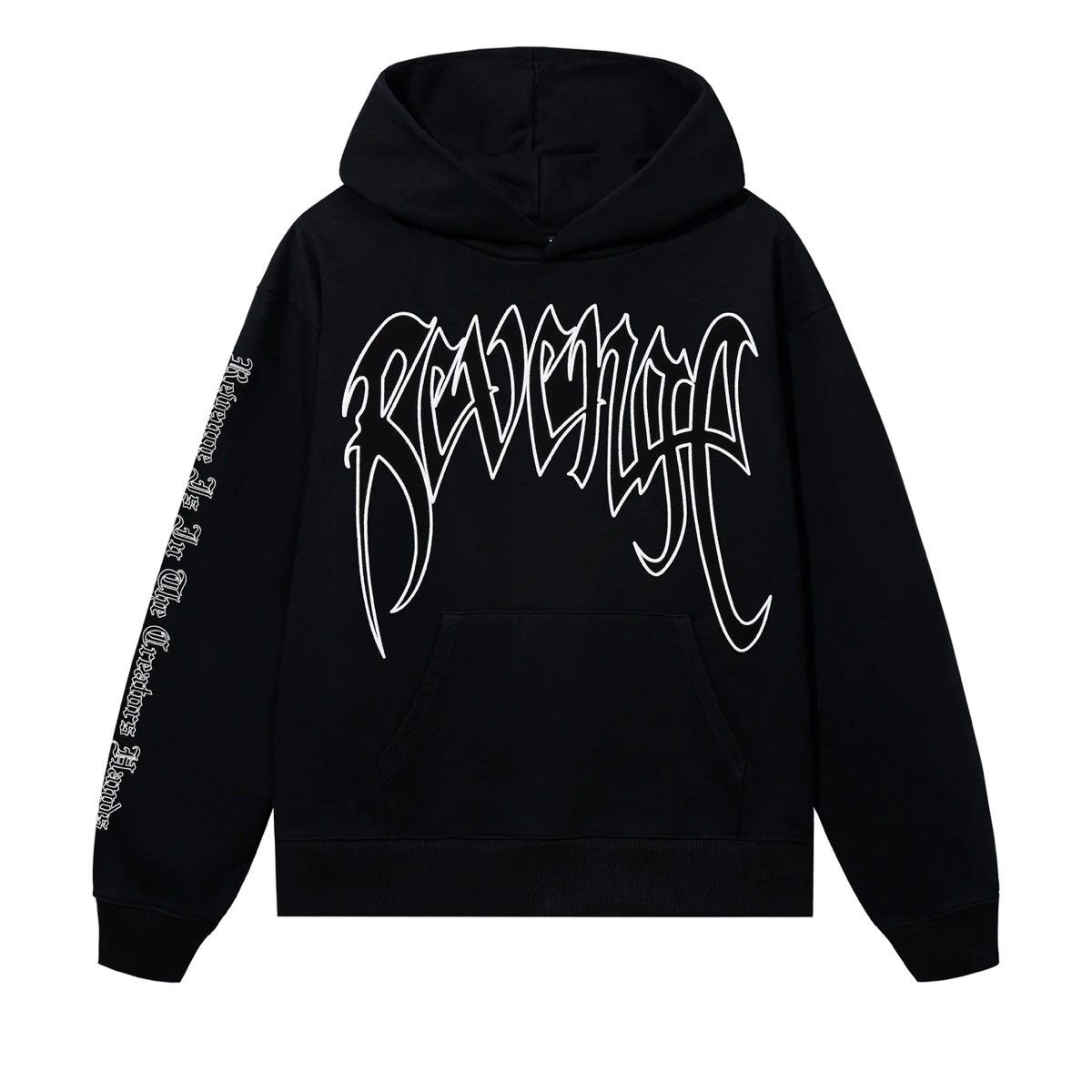 Revenge Revenge White Outline Kill Logo Hoodie Size US XL / EU 56 / 4 - 7 Thumbnail