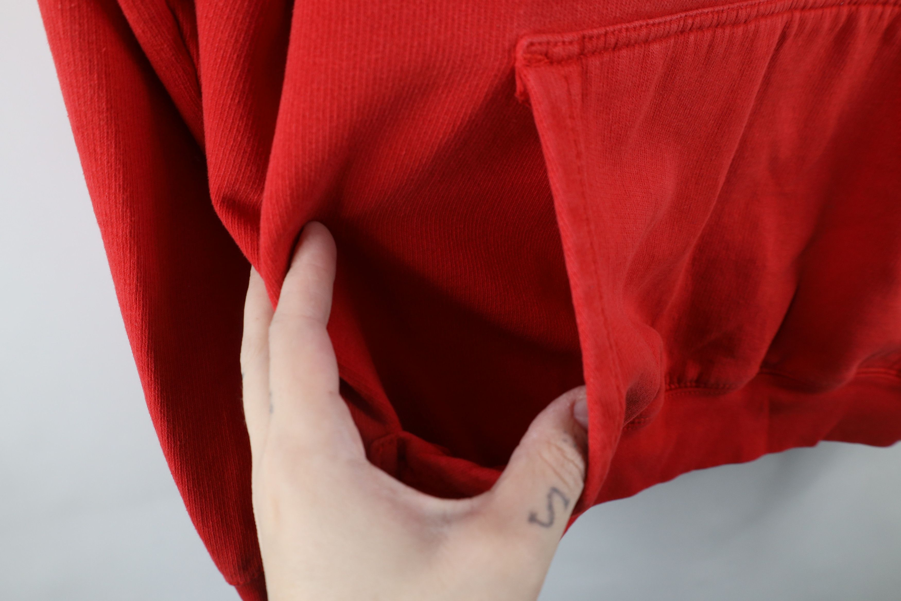 Vintage Vintage Out Ohio State University Hoodie Sweatshirt Red Size US L / EU 52-54 / 3 - 7 Thumbnail