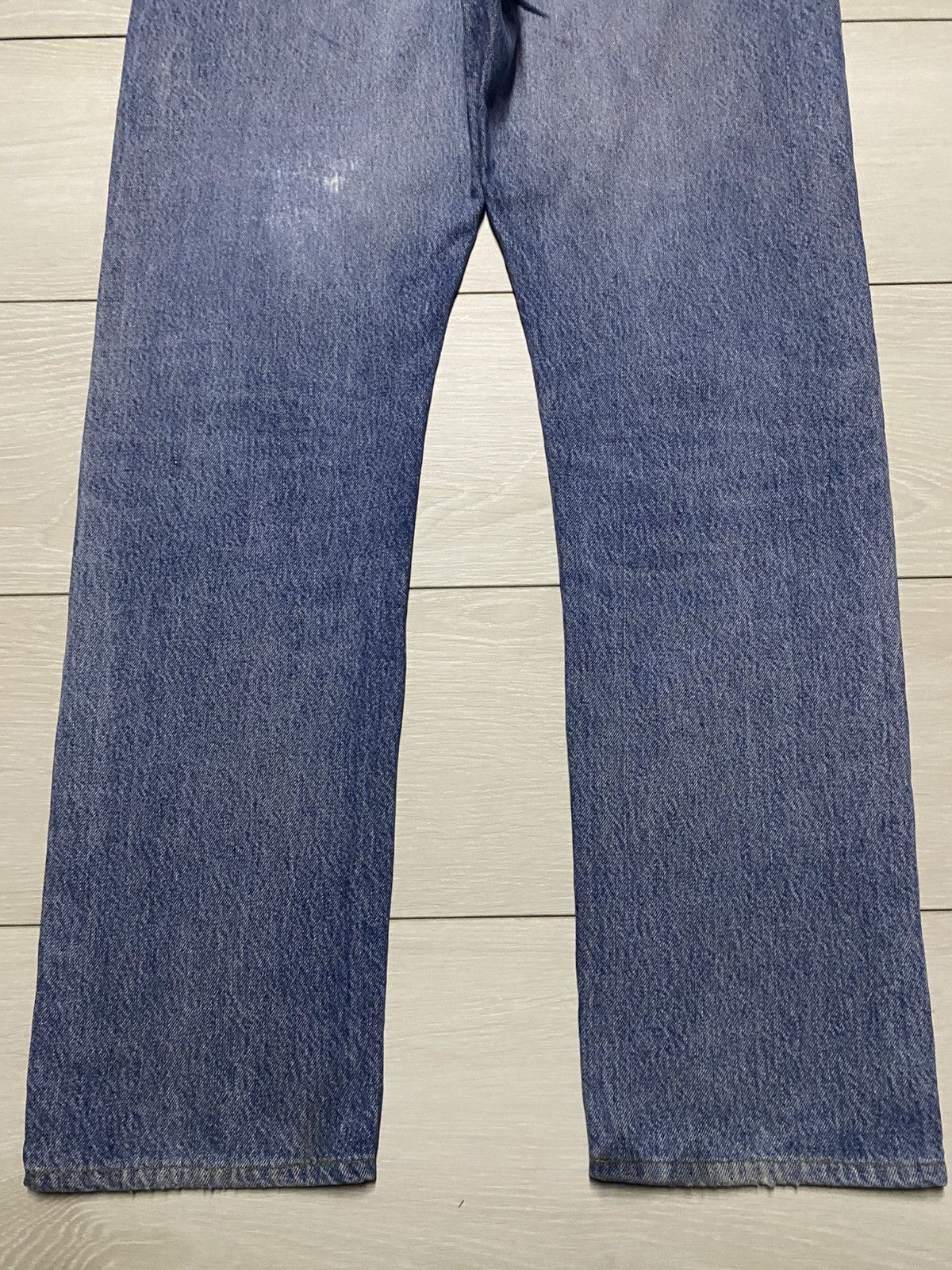 Levi's Made & Crafted Vintage Levis Made & Craft Distressed Tack Slim Jeans Size US 34 / EU 50 - 6 Thumbnail