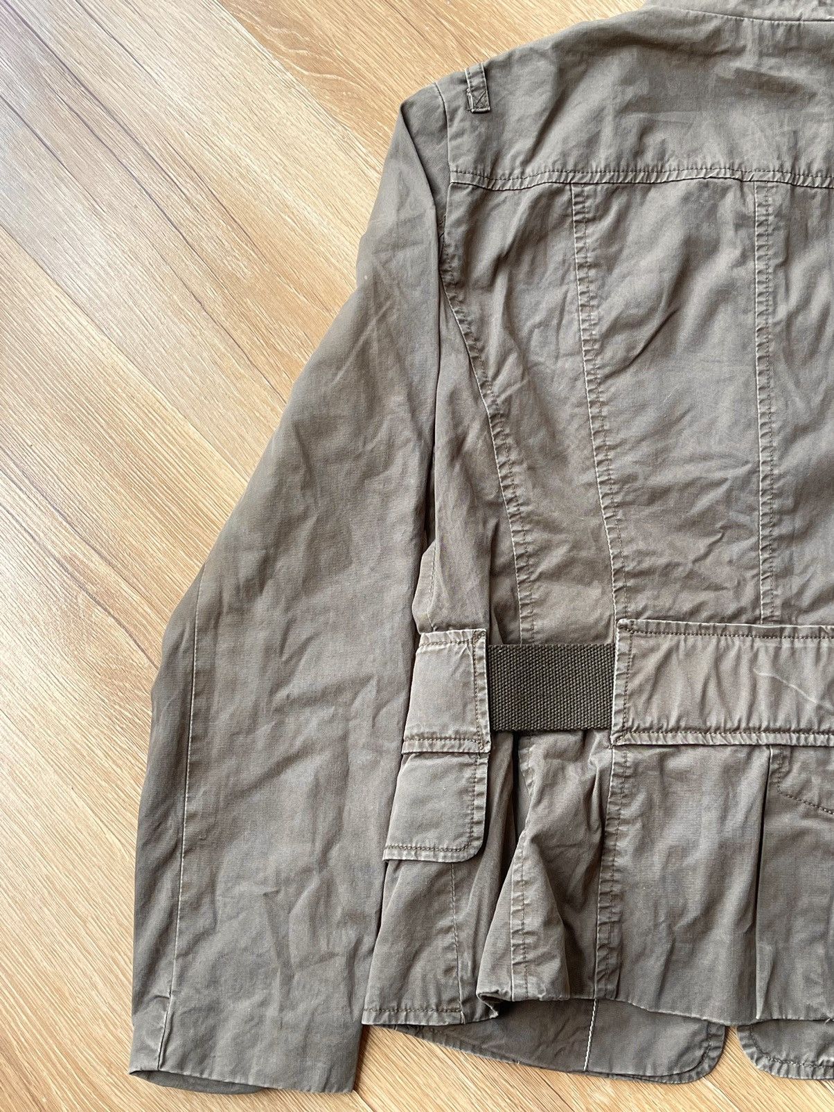 Le Grande Bleu (L.G.B.) Archive Military Napoleon Button Belt Jacket Y2K Balmain Typ Size US XS / EU 42 / 0 - 12 Thumbnail