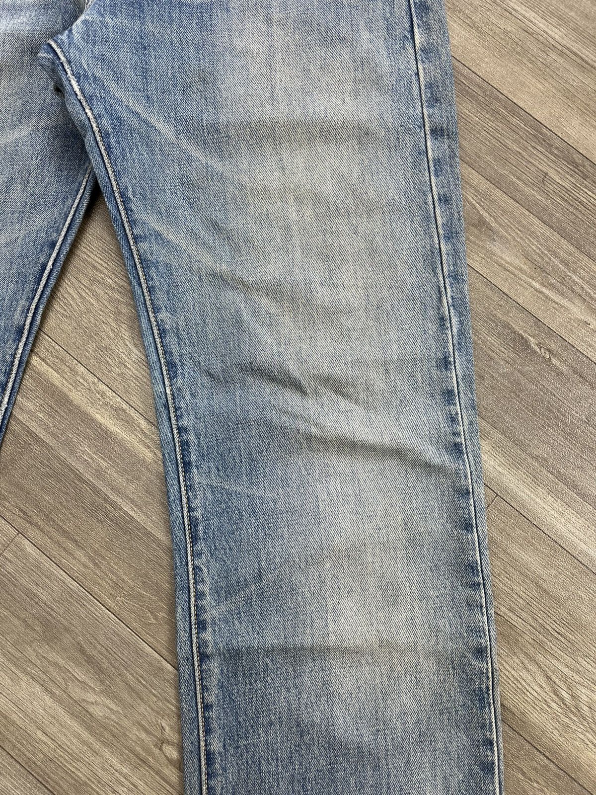 Levi's Vintage Clothing 🇮🇩1990s Vintage Levis 501 30x32 Straight Leg Blue Jeans Size US 30 / EU 46 - 6 Thumbnail