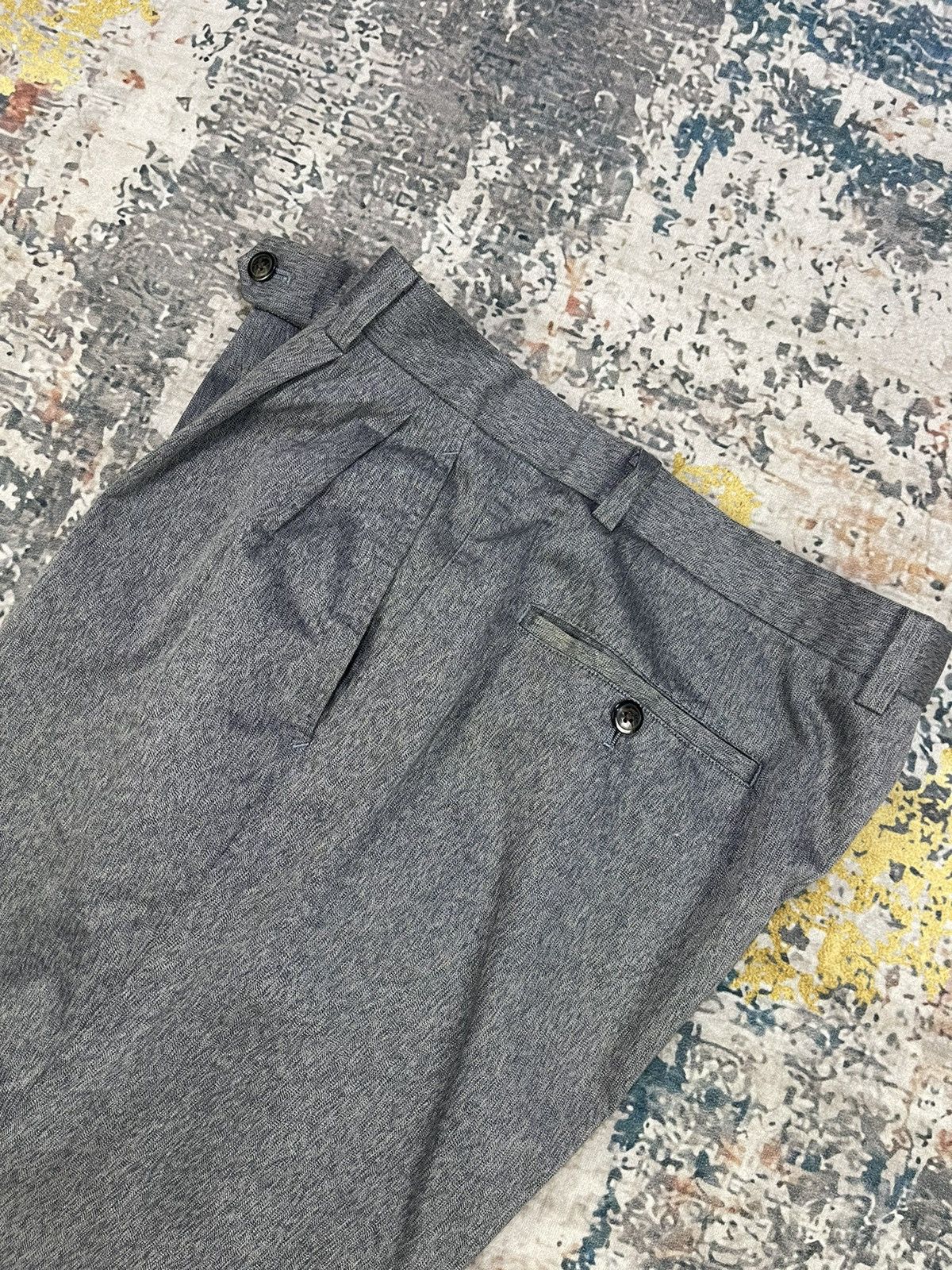 Burberry Burberry London Grey Business Formal Pants Size US 33 - 6 Thumbnail