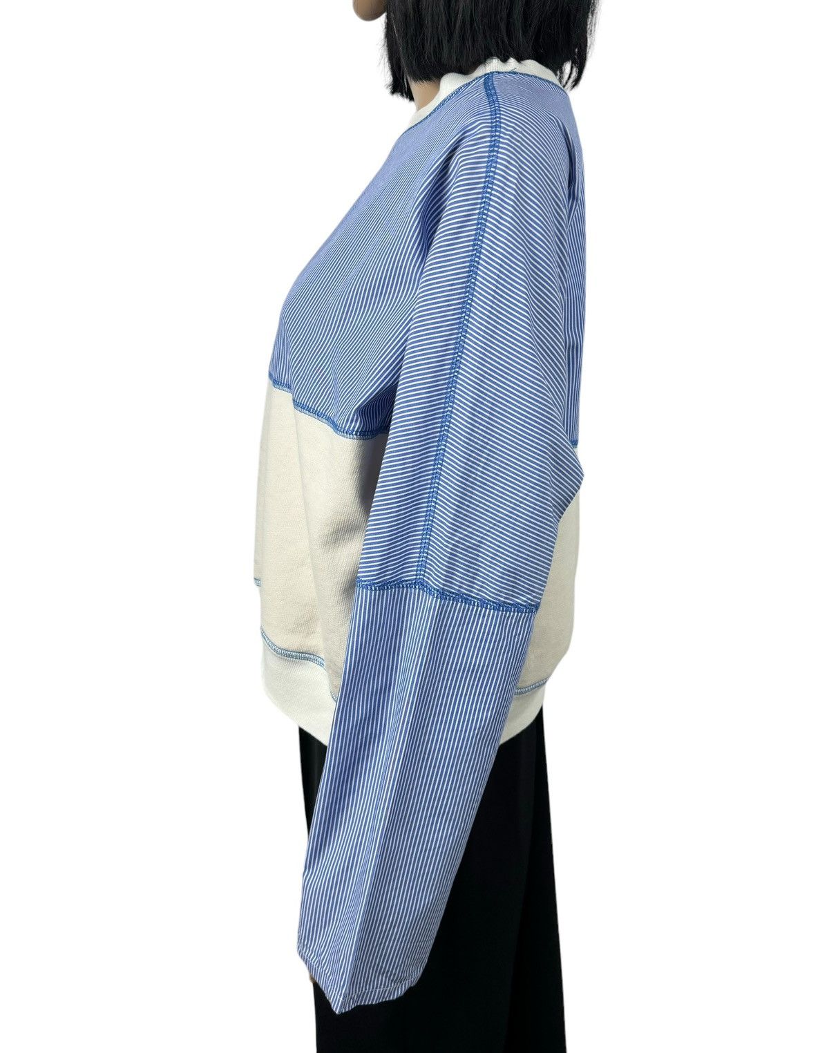 Designer Walk Of Shame Striped Sweatshirt Cotton size 38 Size XS / US 0-2 / IT 36-38 - 5 Thumbnail