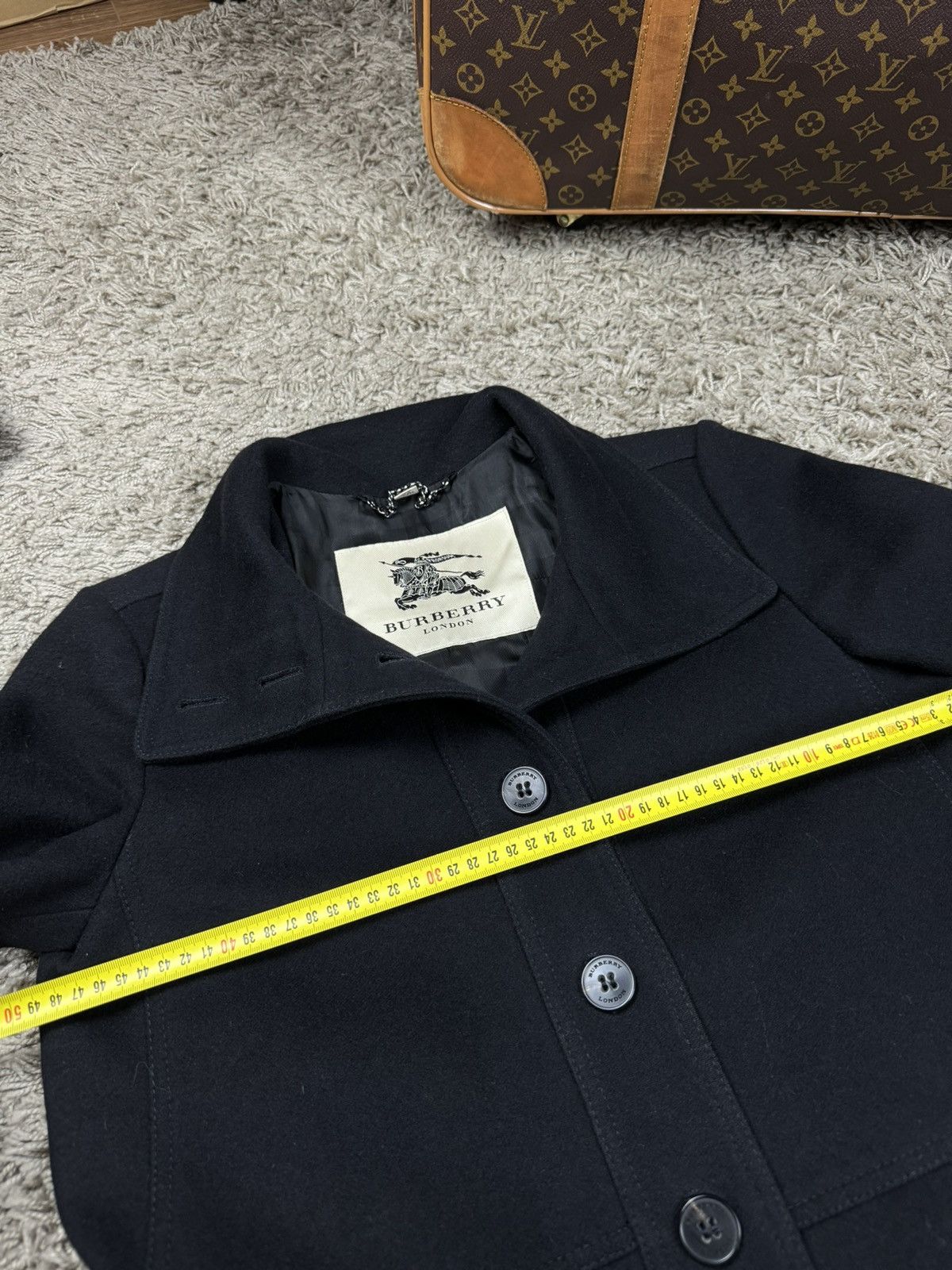 Burberry Wool coat trench Burberry original streetwear luxury item Size M / US 6-8 / IT 42-44 - 7 Thumbnail