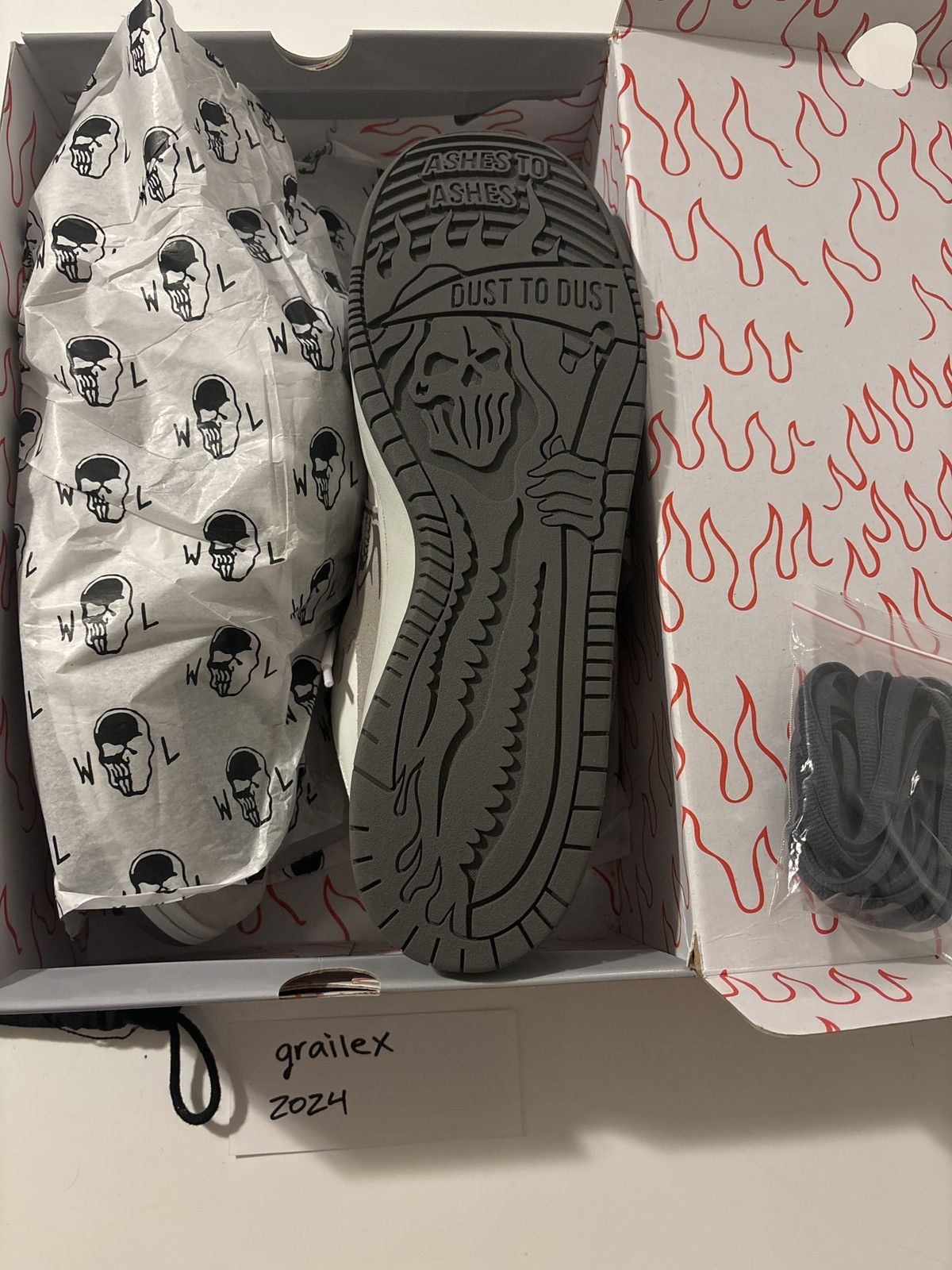 Warren Lotas WL REAPER “CLEAN SLATE” Size US 13 / EU 46 - 6 Thumbnail