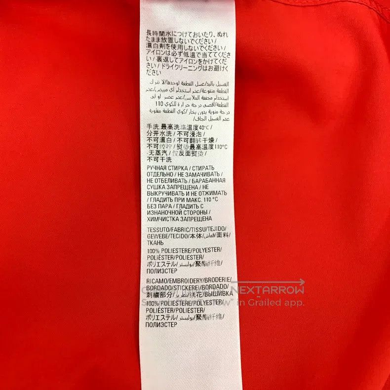 Balenciaga Balenciaga Red Logo Letter Printed Single Breasted Long Sl Size XS / US 0-2 / IT 36-38 - 8 Thumbnail