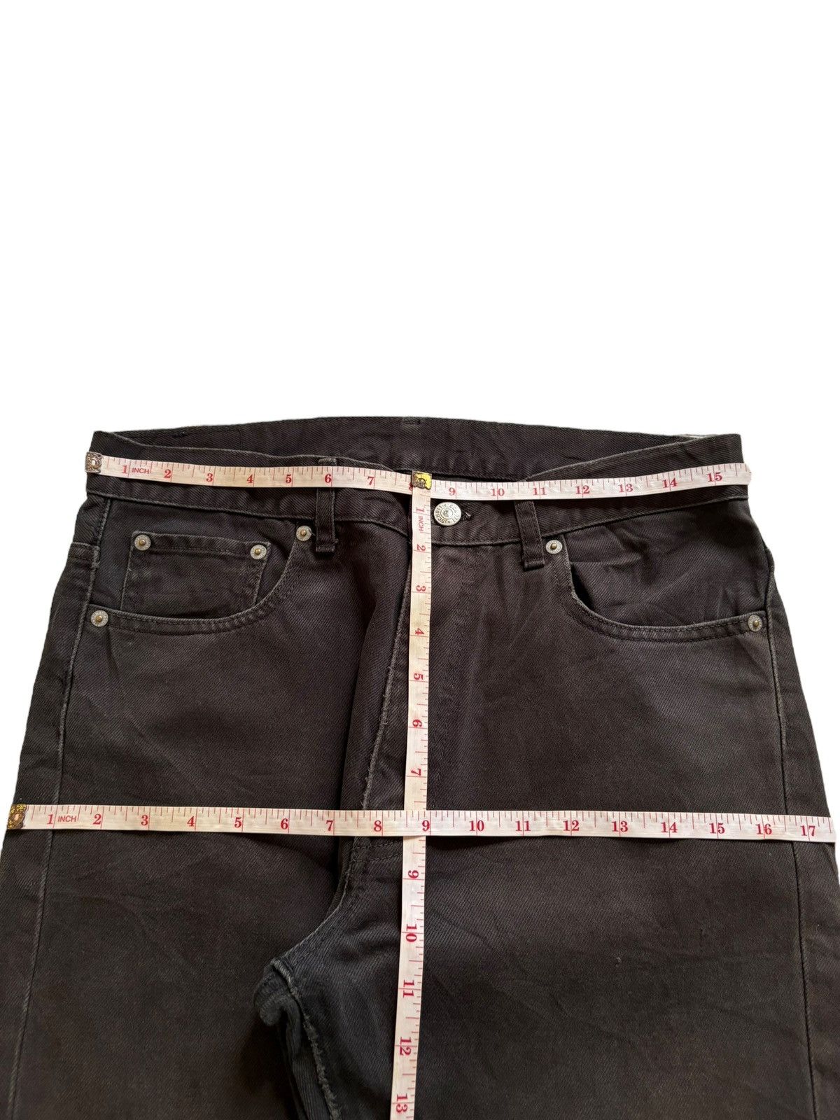 Japanese Brand × Schott Vintage Japanese Schott Black Jeans Size US 32 / EU 48 - 13 Thumbnail