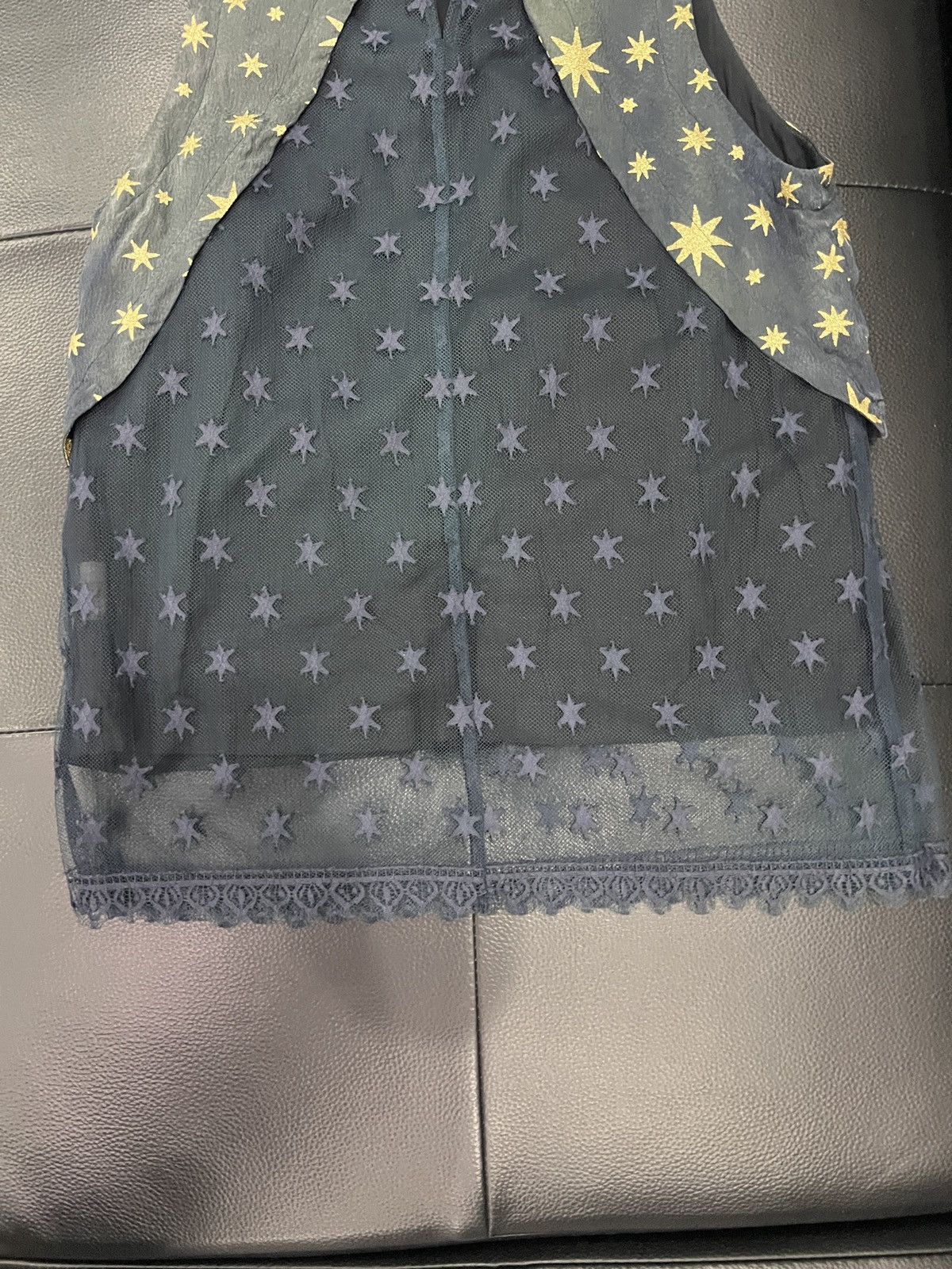Dries Van Noten Dries Van Noten Star Lace Tank Top Size XS / US 0-2 / IT 36-38 - 11 Thumbnail