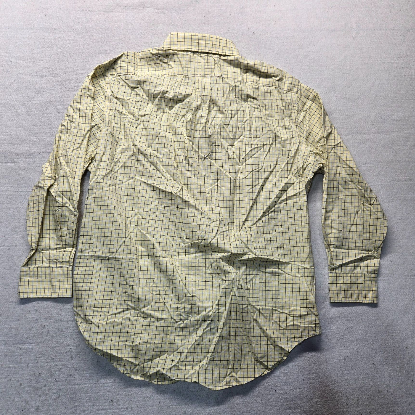Polo Ralph Lauren Polo Ralph Lauren Shirt Yellow Plaid Button-Up Long Sleeve Casual Men's 16.5 Size US XL / EU 56 / 4 - 7 Thumbnail
