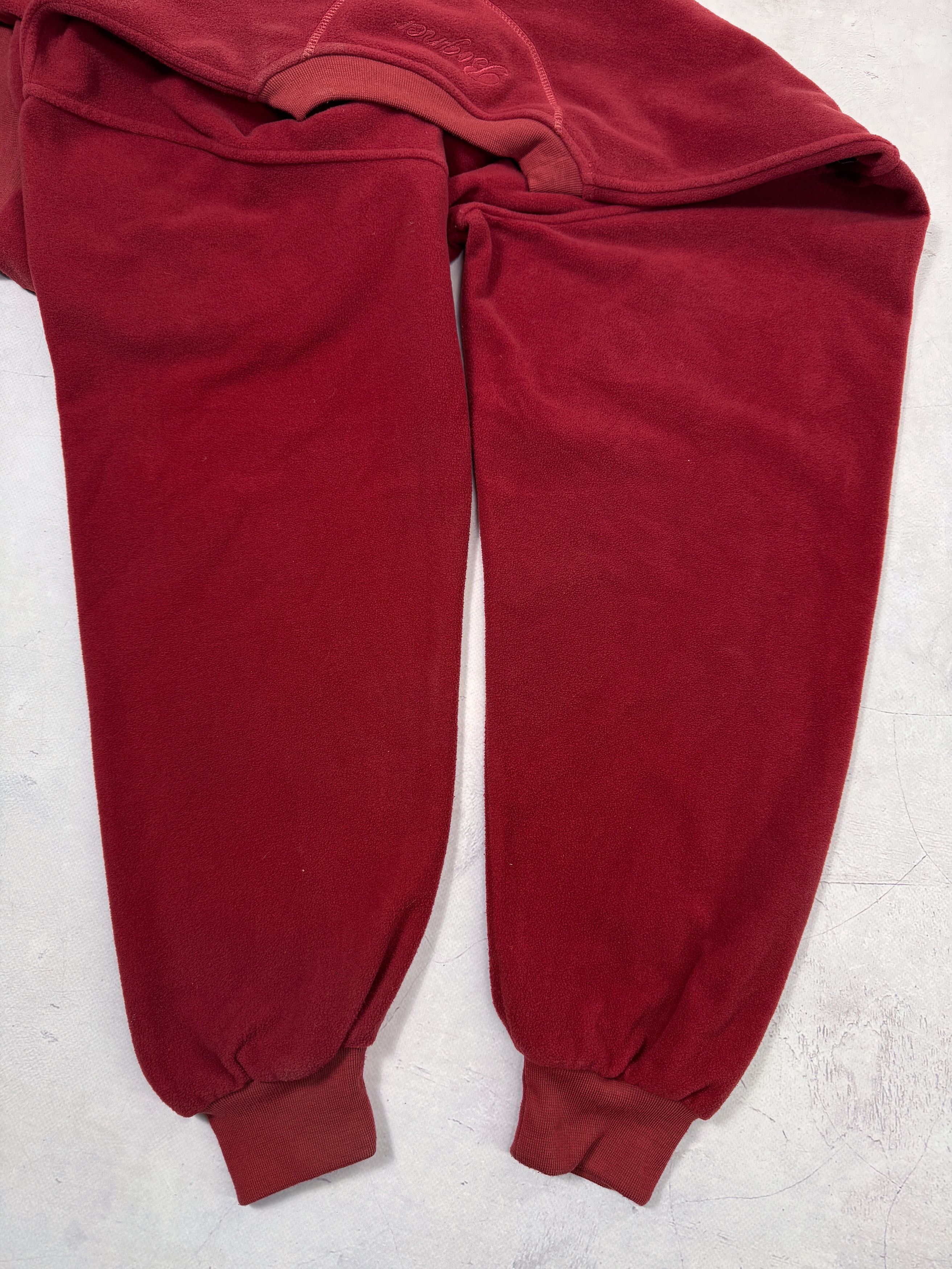 Bogner Vintage Bogner Sweatshirt Fleece Country Golf Club Burgundy Size US XL / EU 56 / 4 - 12 Thumbnail