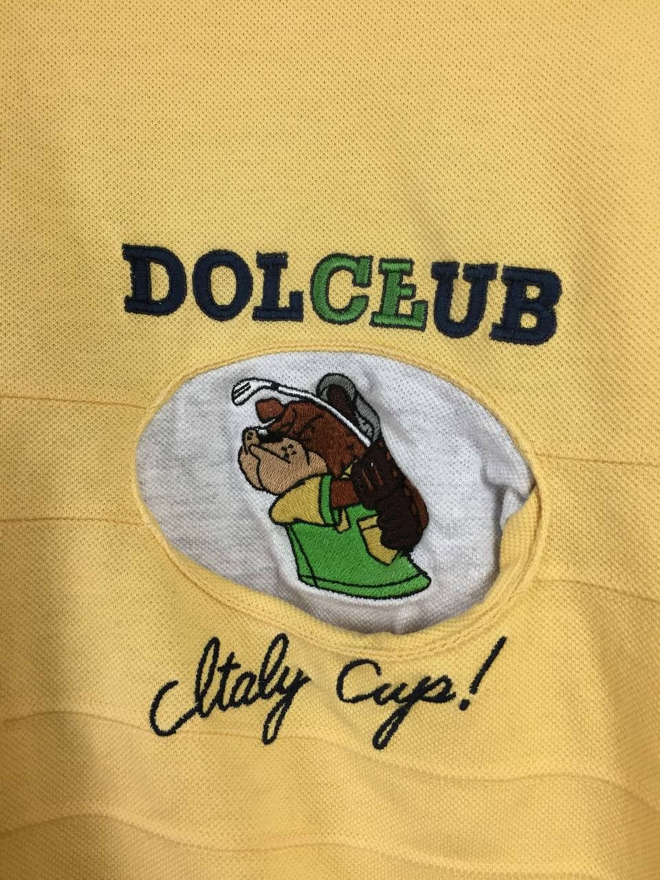 Japanese Brand Vtg Dolce Club Italy Cup Golf Polo Tee Size US L / EU 52-54 / 3 - 5 Thumbnail
