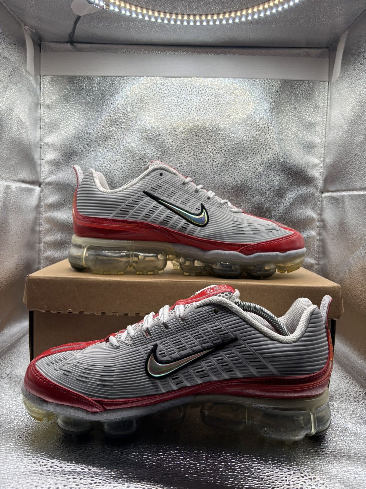 Nike Nike air vapormax 360 og grey red Size US 11 / EU 44 - 5 Thumbnail