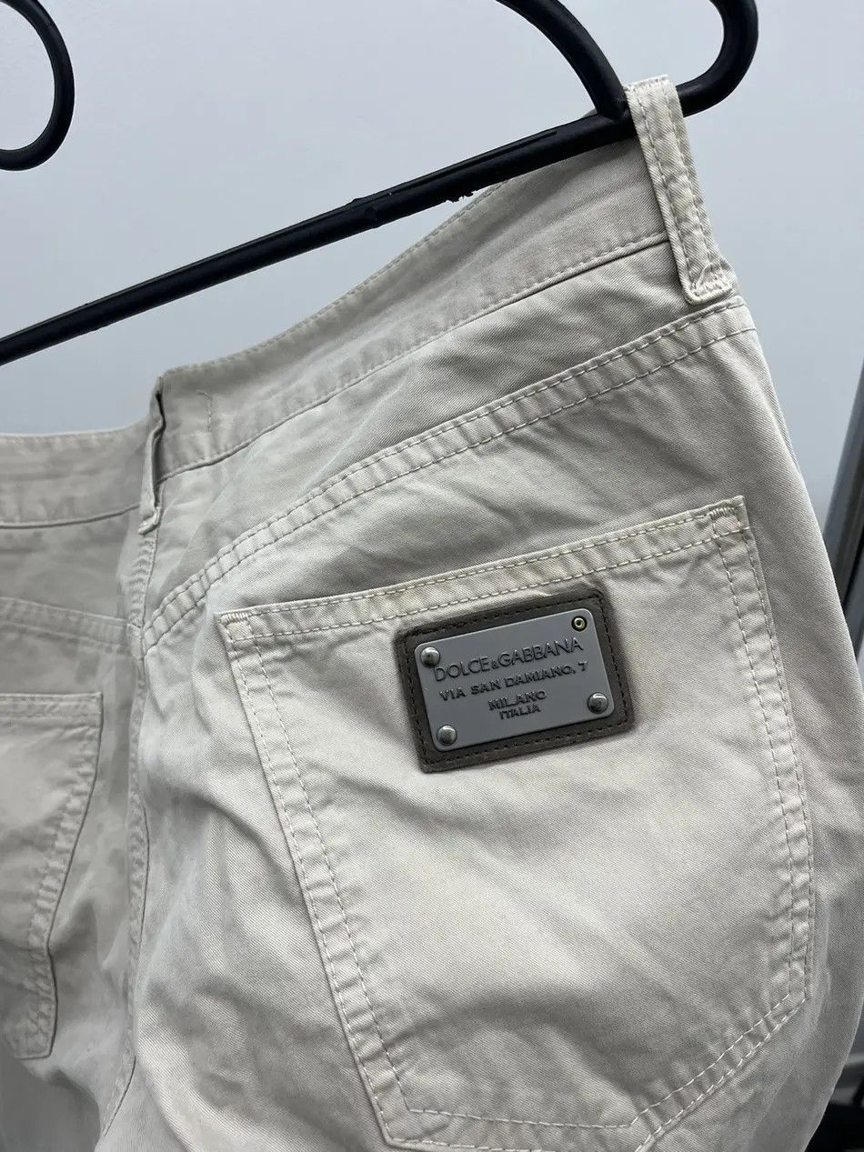 Dolce & Gabbana Dolce & Gabbana Pocket Logo Chino Pants Size US 30 / EU 46 - 3 Thumbnail