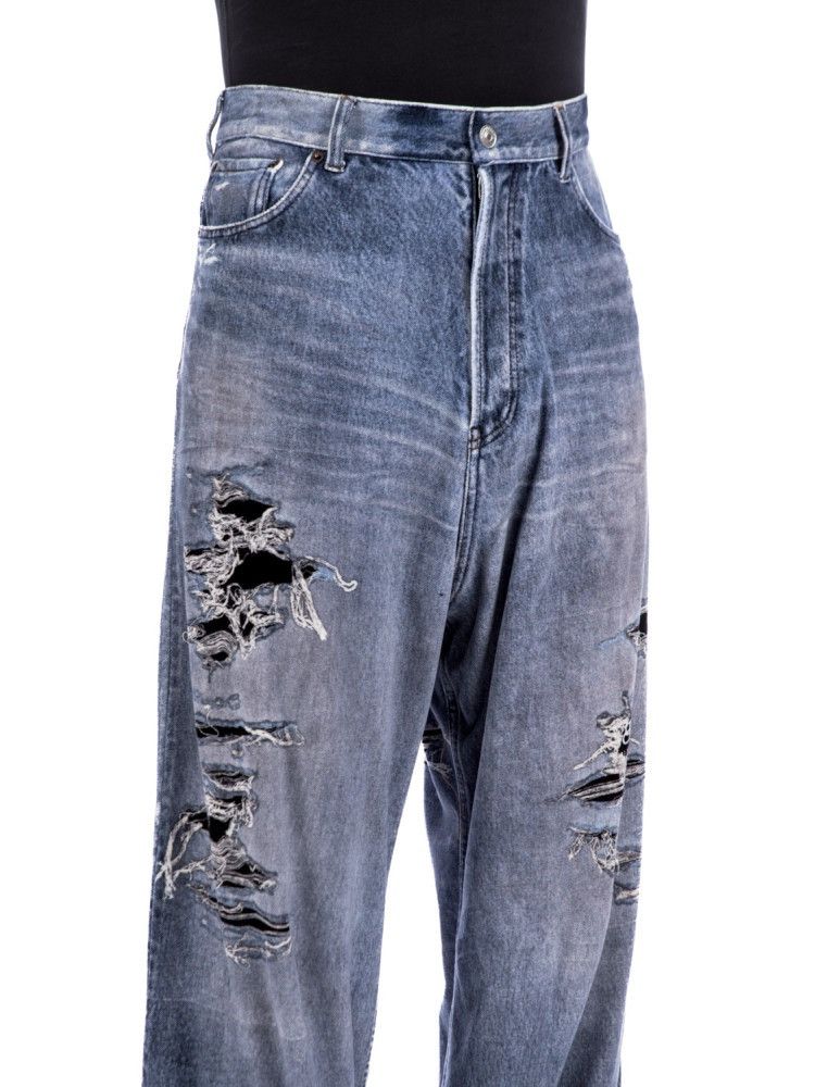 Balenciaga Balenciaga Trompe L’oeil Baggy Jeans Pants Size US 32 / EU 48 - 3 Thumbnail