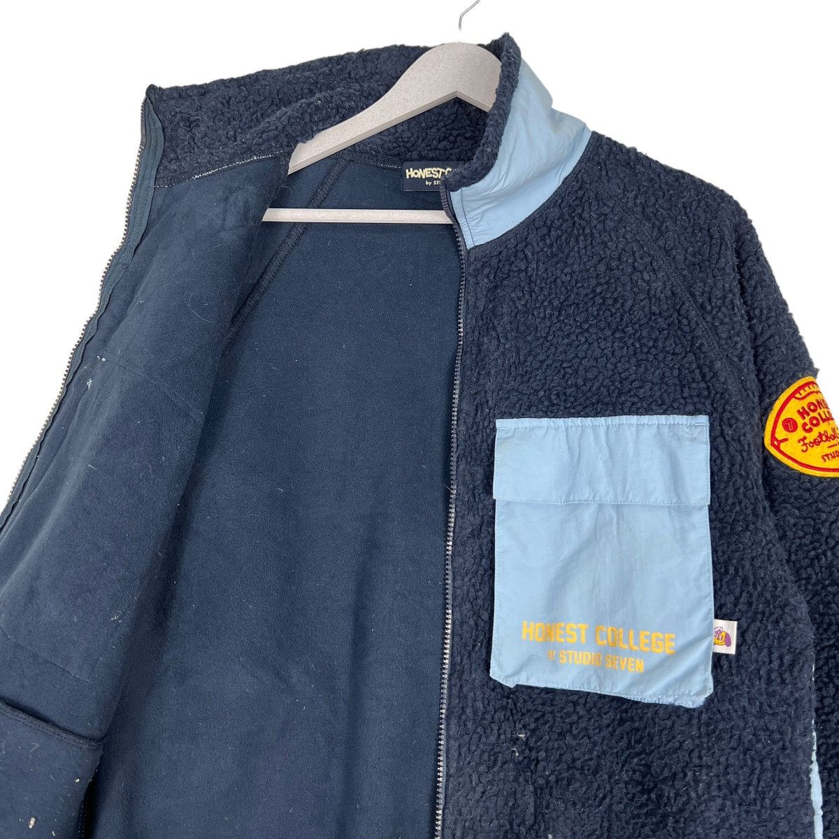 Studio Seven 🔥HONEST COLLEGE FOOTBALL TEAM BY STUDIO SEVEN FLEECE JACKET Size US M / EU 48-50 / 2 - 11 Thumbnail